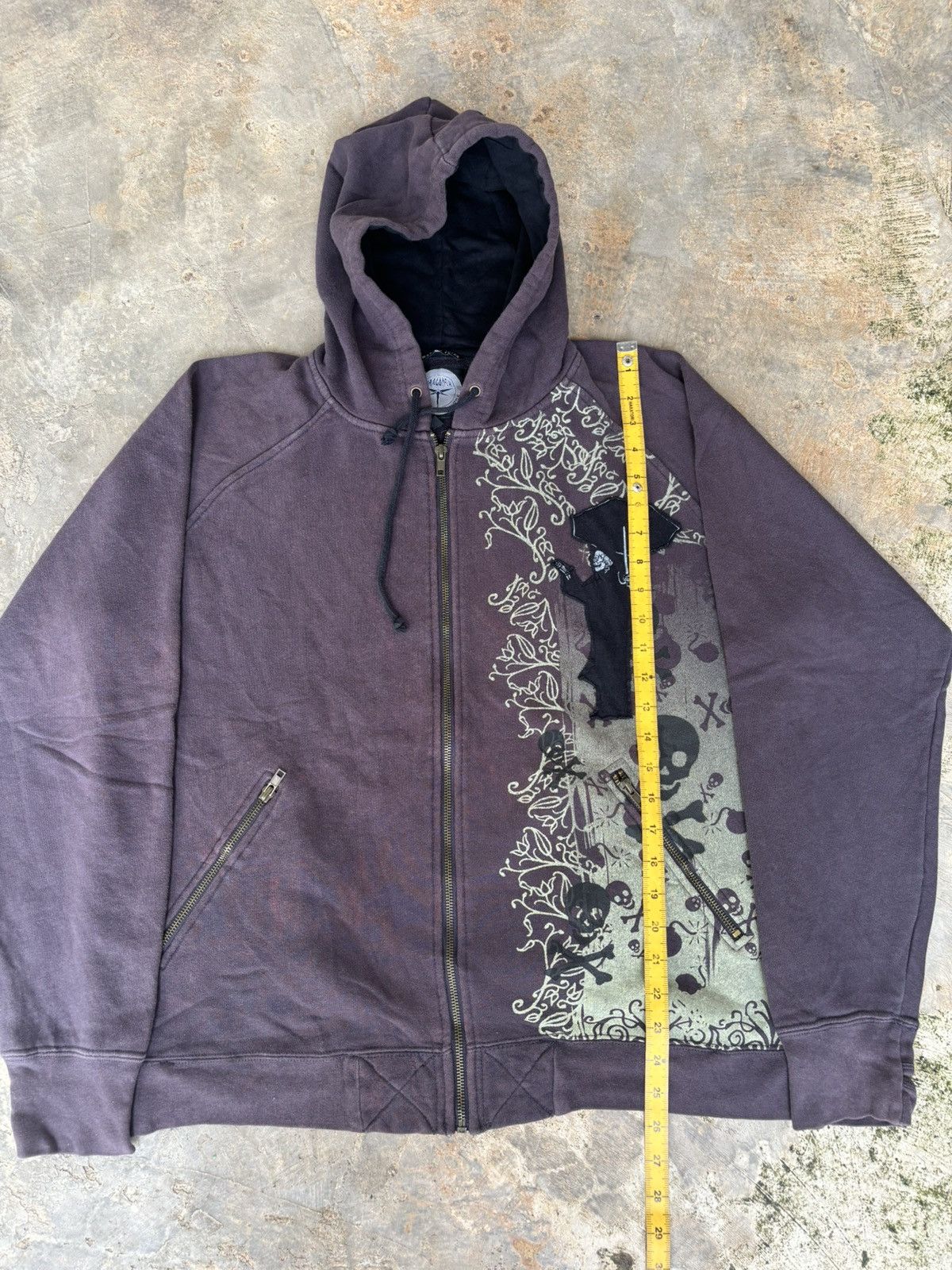 Hysteric Glamour Dragonelu Rock N Roll Vision Skull Ifsixwasnine Punk Style Size US L / EU 52-54 / 3 - 13 Thumbnail