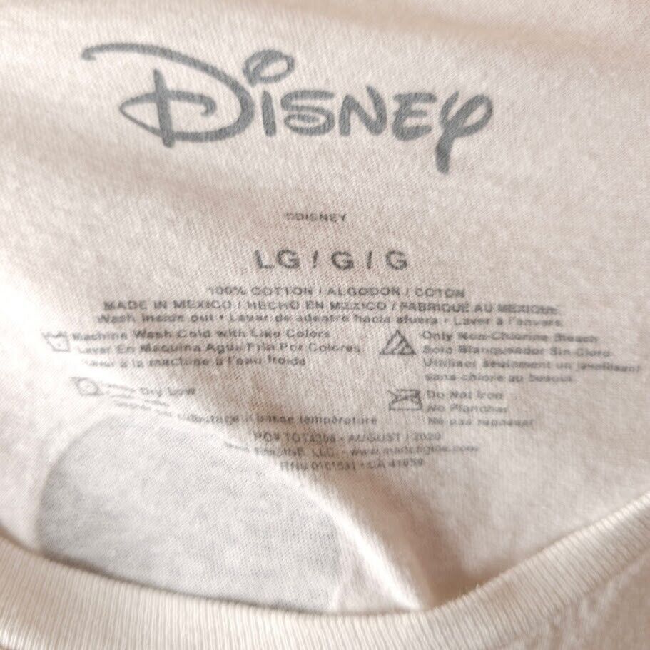 Disney Mickey Mouse T Shirt Mens Size Large White Walt Disney Size US L / EU 52-54 / 3 - 5 Thumbnail