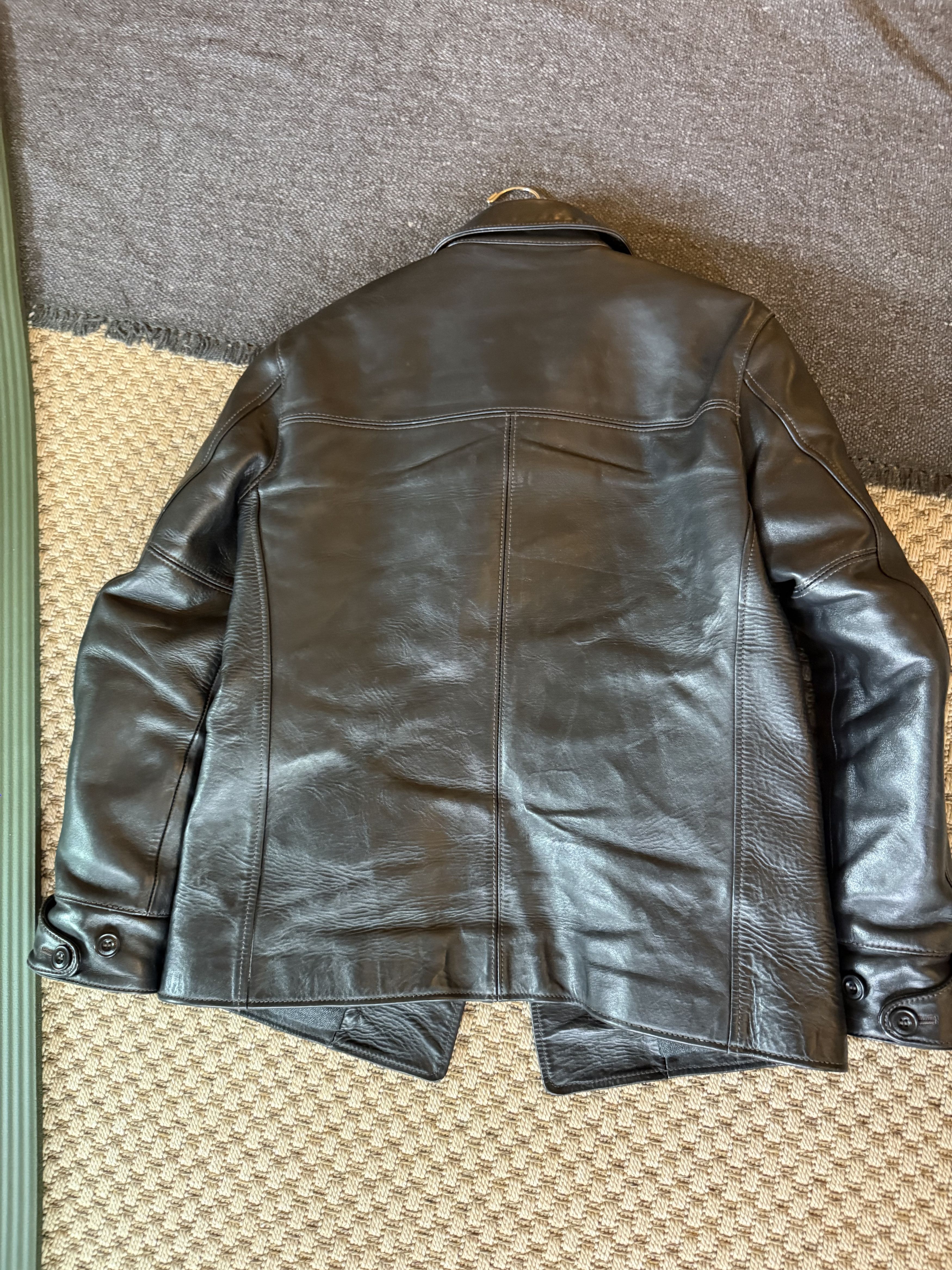 Y'2 Leather Y2 Leather Car Coat ECO HORSEHIDE SIZE 42 Size US L / EU 52-54 / 3 - 4 Thumbnail