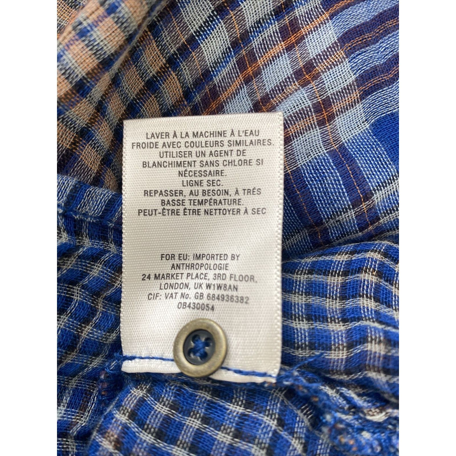 Anthropologie Holding Horses By Anthropologie Abita Plaid Dress M, Size M / US 6-8 / IT 42-44 - 10 Thumbnail