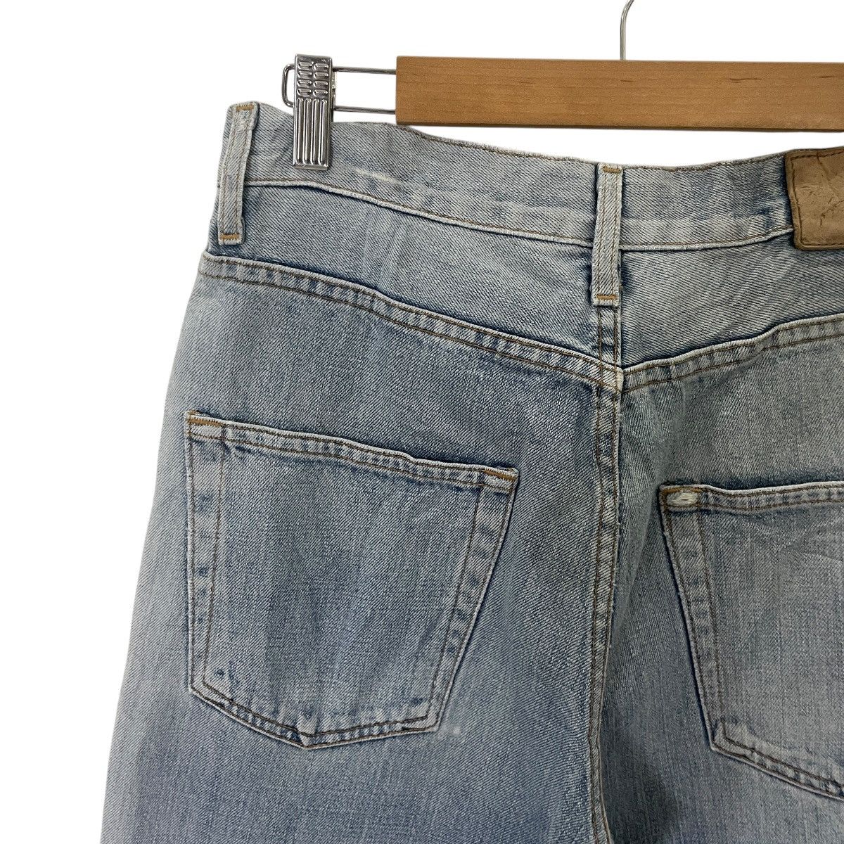 Stussy Vintage Stussy.dm Distressed Denim Size US 30 / EU 46 - 11 Thumbnail