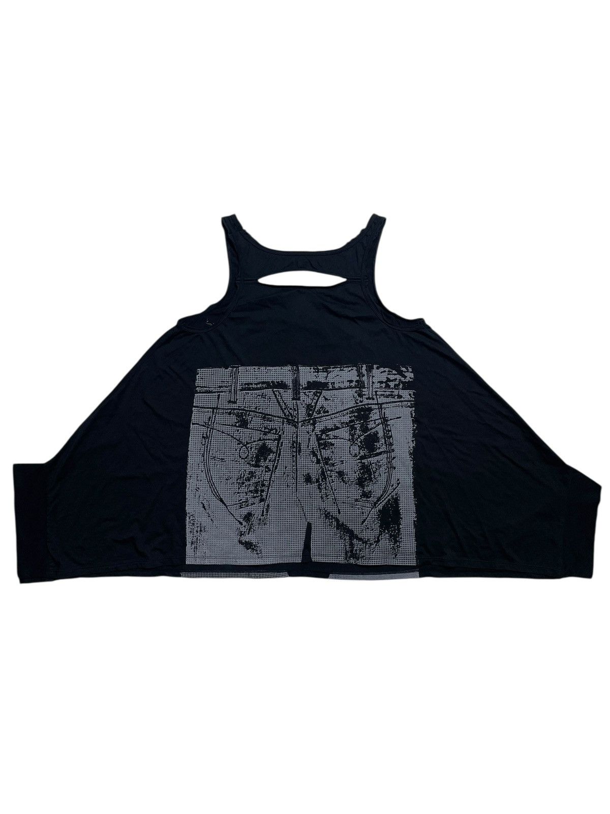 Marithe + Francois Girbaud Marithé+François Girbaud -Batwings deconstructed denim print Size US S / EU 44-46 / 1 - 6 Thumbnail