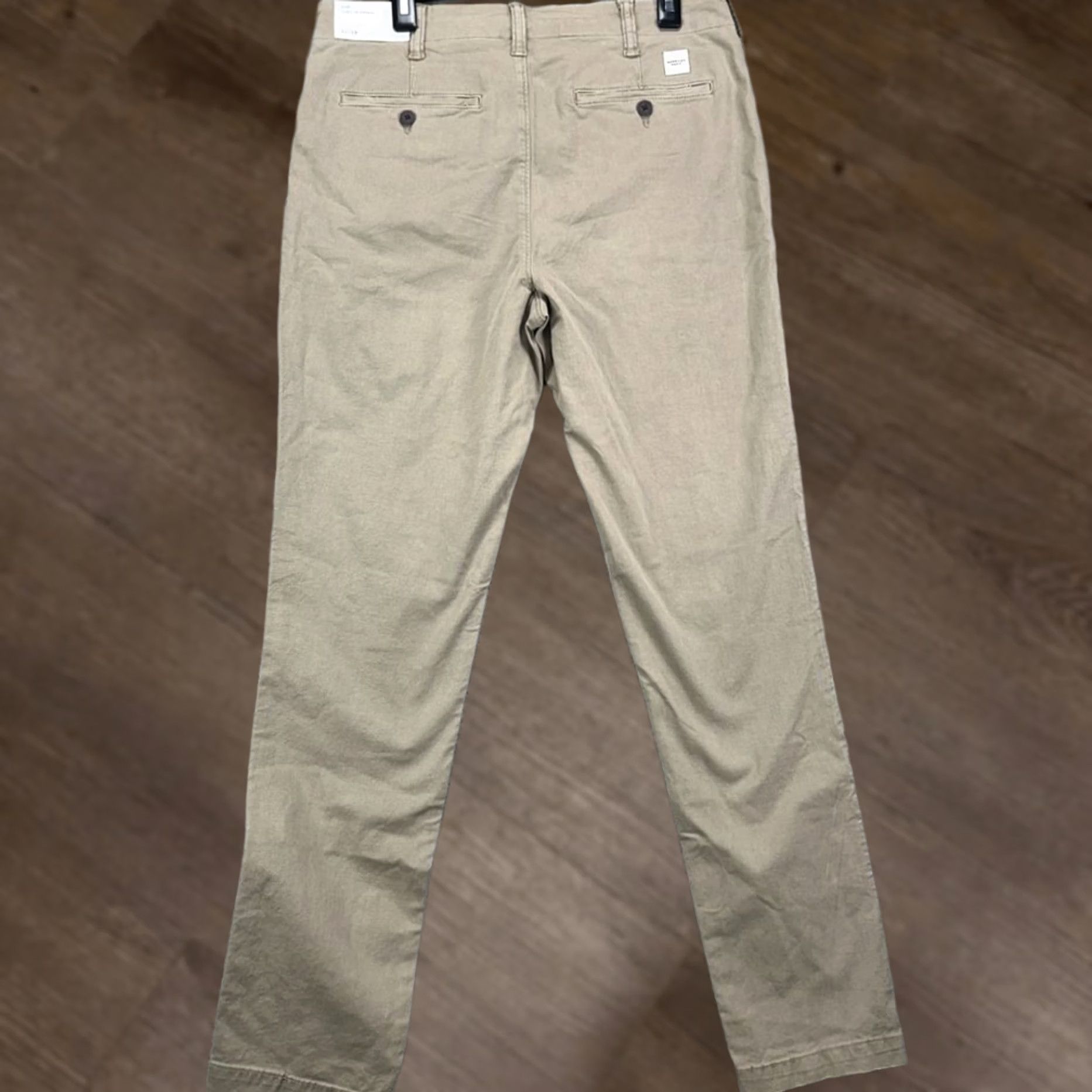 Vintage VINTAGE American Eagle Khaki Pants Men 32X34 Beige Slim Fit Destroyed Stretch Casual NEW Size US 32 / EU 48 - 1 Thumbnail