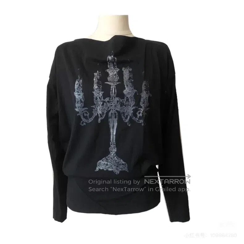Vivienne Westwood Vivienne Westwood Candlestick Print 3D Collar Long Sleeve Size M / US 6-8 / IT 42-44 - 2 Thumbnail