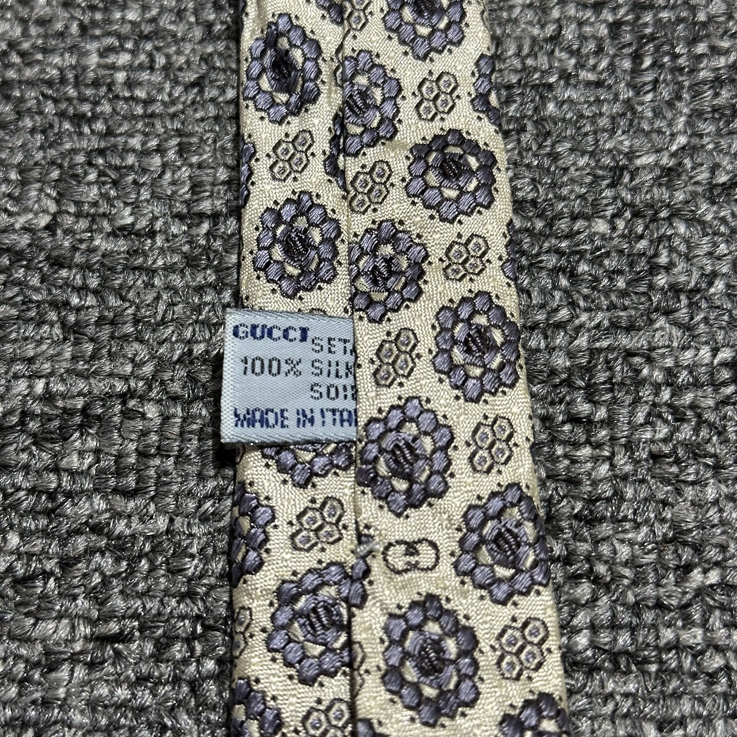 Gucci Gucci Silk Tie Size ONE SIZE - 5 Thumbnail