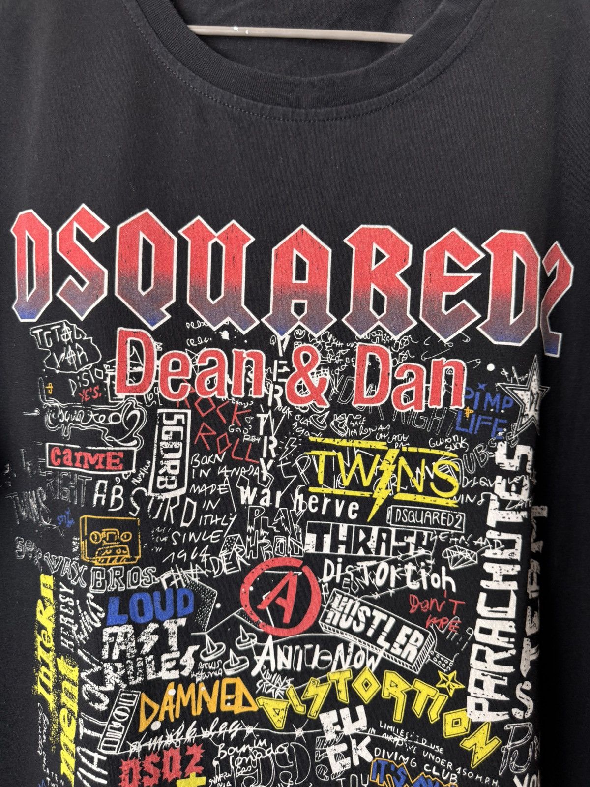 Dsquared2 Vintage Dsquared2 T Shirt Luxury Size US XL / EU 56 / 4 - 2 Thumbnail