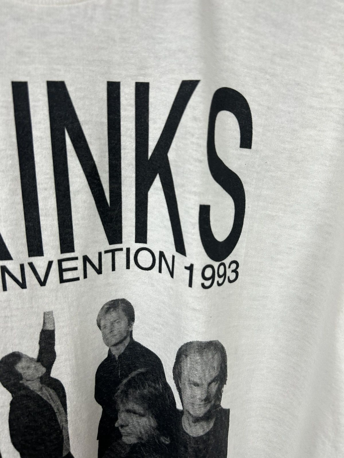 Band Tees × Vintage Vintage 1993 The Kinks Konvention Now and Then T shirt Size US L / EU 52-54 / 3 - 8 Thumbnail