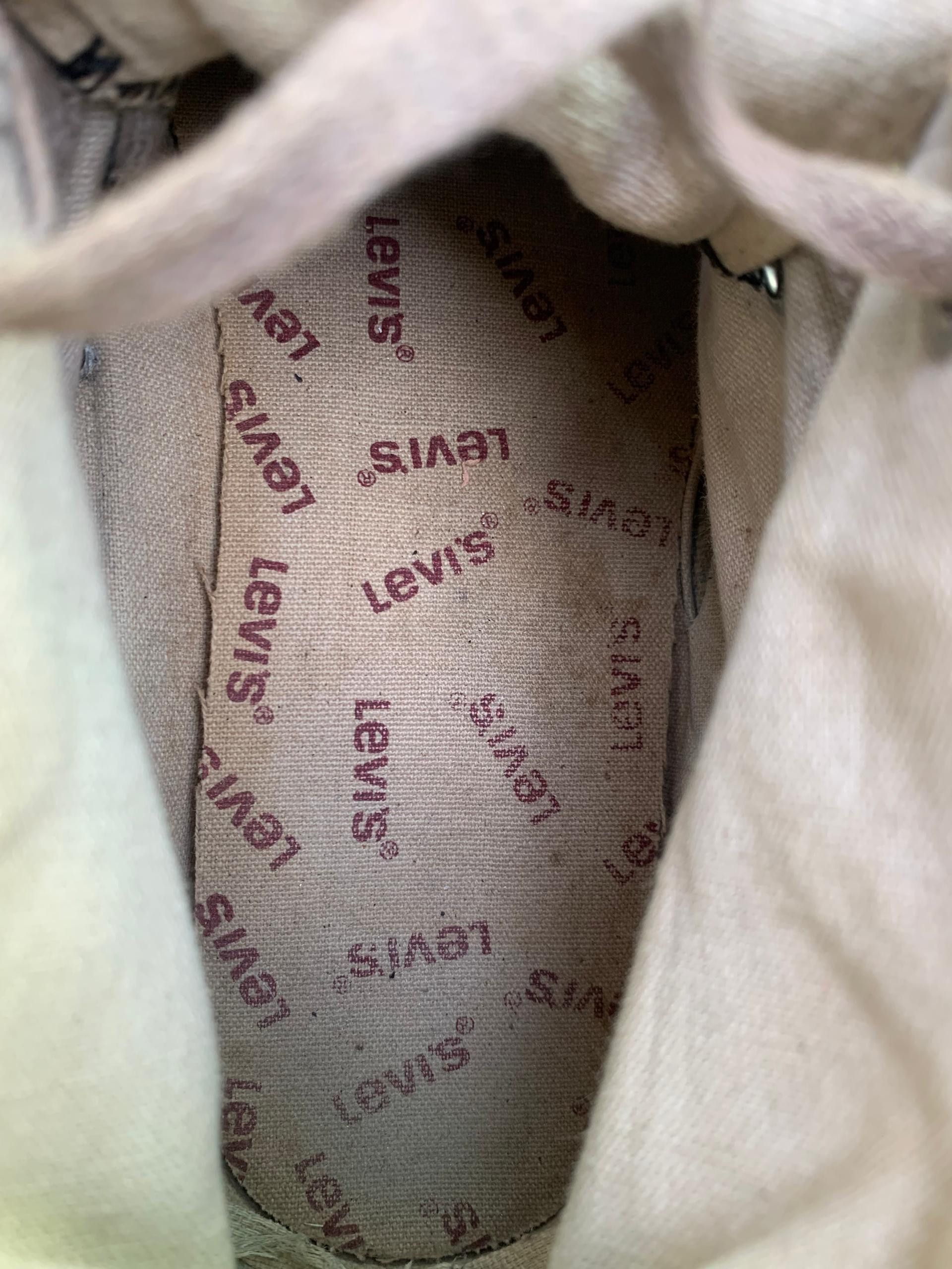 Levi's × Vintage Vintage Levi's Strauss Grey Top Trainers Size US 9 / EU 42 - 8 Thumbnail