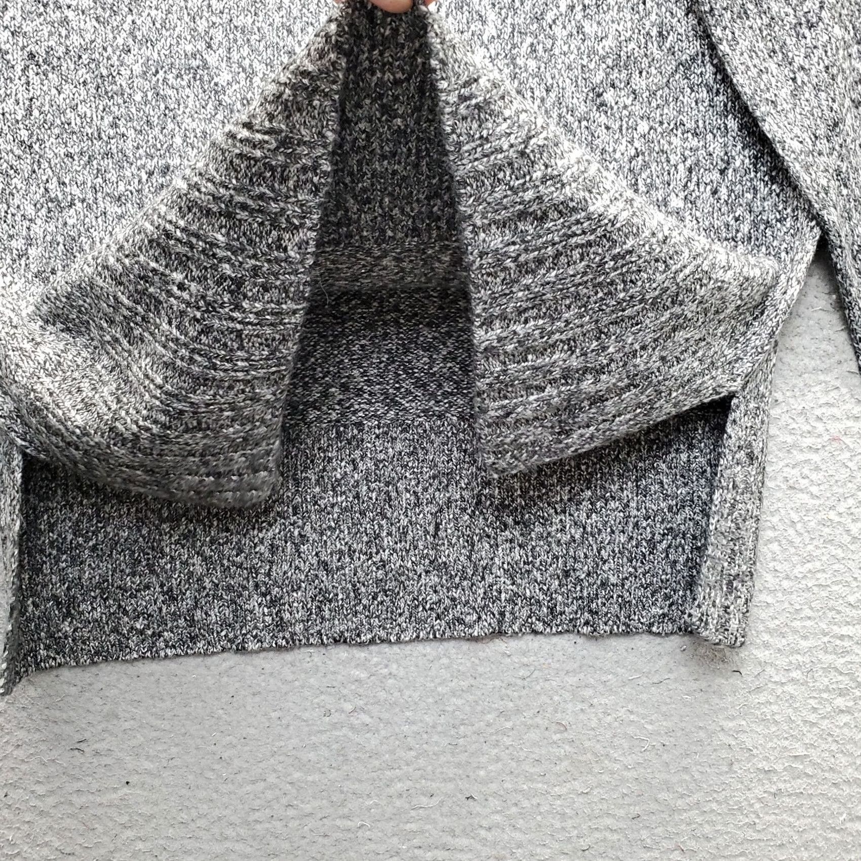 Lou & Grey Lou & Grey For Loft Sweater Womens Small Gray Knit Long Sleeve Mock Neck Pullover XS? Size S / US 4 / IT 40 - 8 Thumbnail