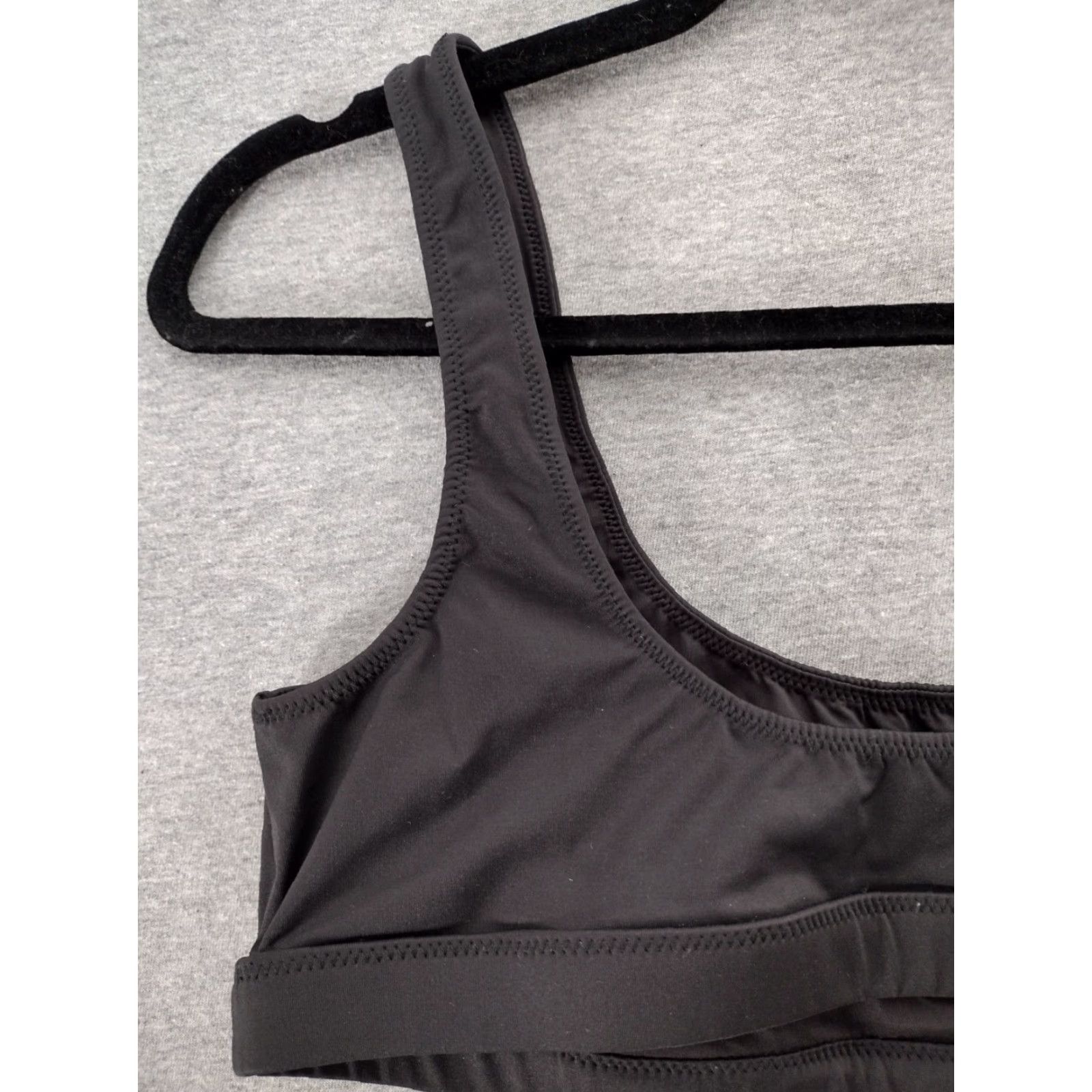 SKIMS Skims Tank Top Bikini Nylon Blend Stretch Onyx L Womens Adult Large Sw-TNK-0743 Size L / US 10 / IT 46 - 3 Thumbnail