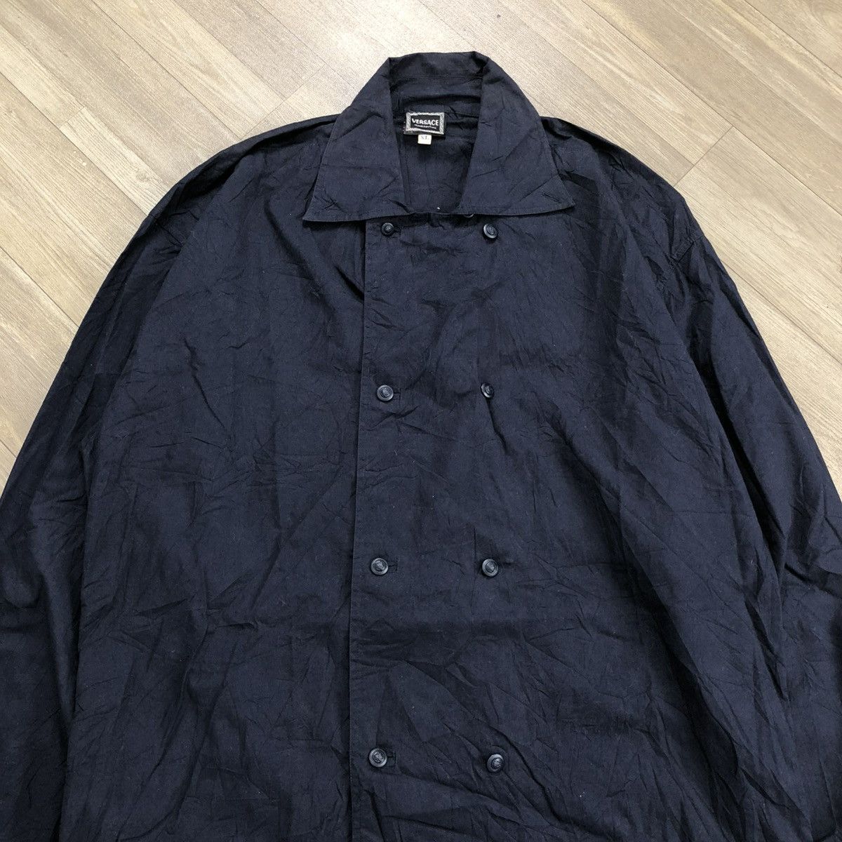 Versace Vintage Versace Jeans Couture Coats Italian Designer Luxury Size US XL / EU 56 / 4 - 2 Thumbnail