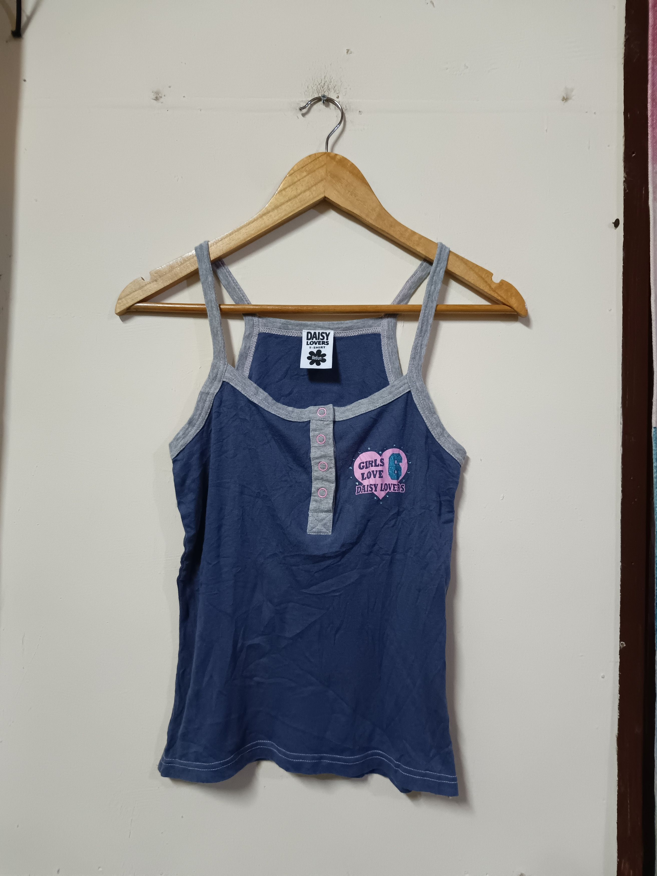 Japanese Brand Daisy lovers rare y2k tank tops Size M / US 6-8 / IT 42-44 - 1 Thumbnail