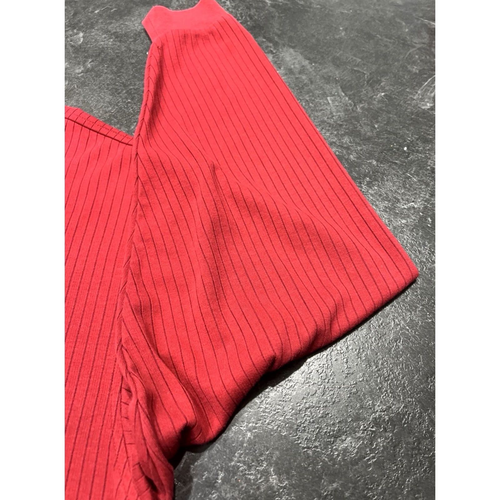 Nike Nike Golf Dri-FIT Ribbed Mock Neck Long Sleeve Shirt Men’s 2XL Burgundy Red Size US XXL / EU 58 / 5 - 2 Thumbnail