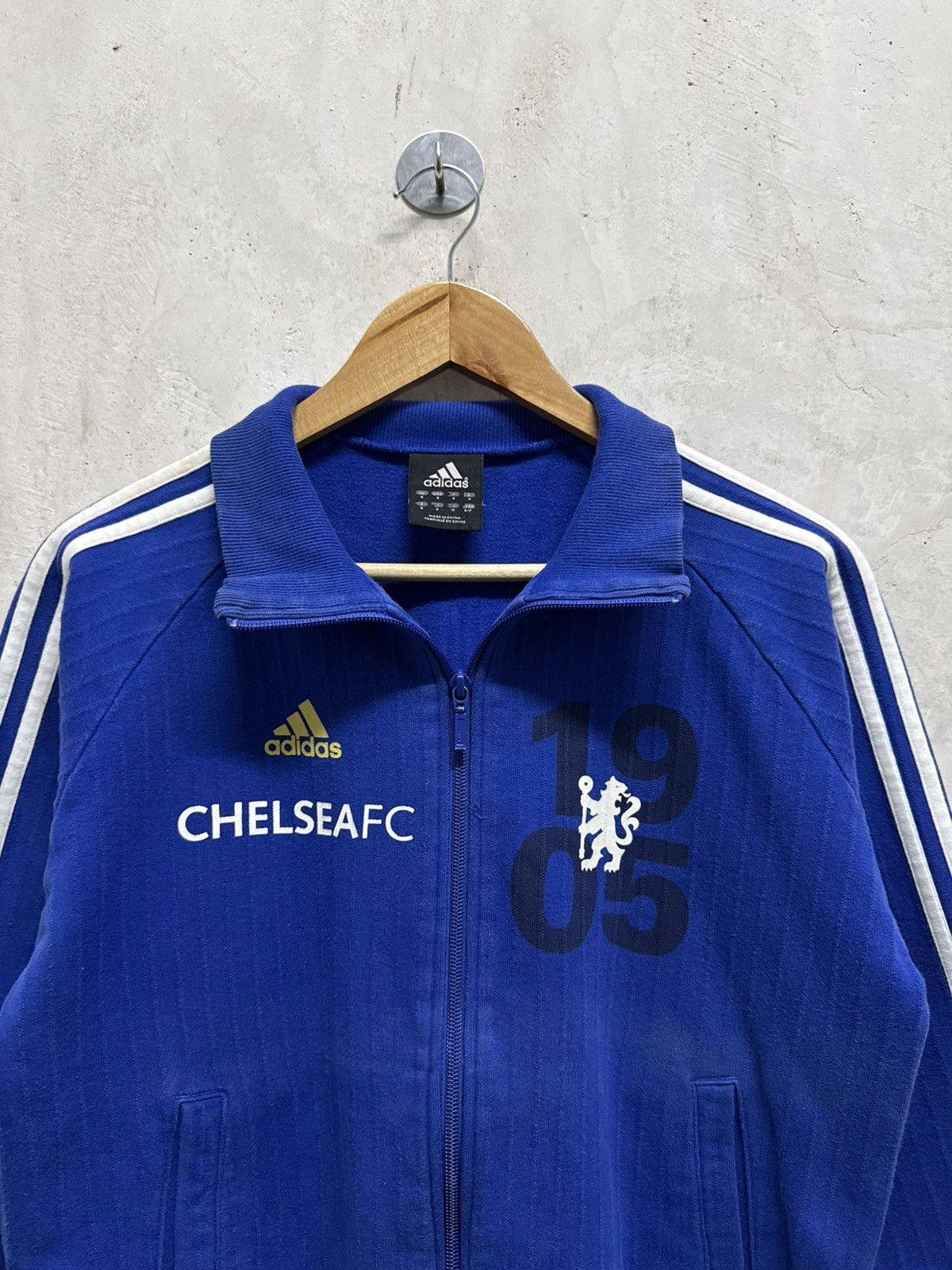 Adidas 2000s Adidas Chelsea FC 08/07 Tracktop Size US S / EU 44-46 / 1 - 2 Thumbnail