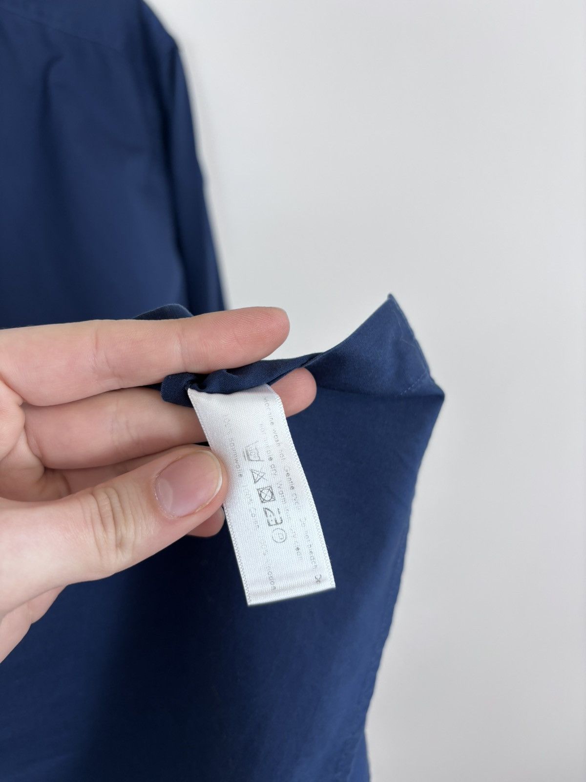 Eton Eton Men’s Slim Fit Blue Button Up Long Sleeve Dress Shirt Size US L / EU 52-54 / 3 - 10 Thumbnail