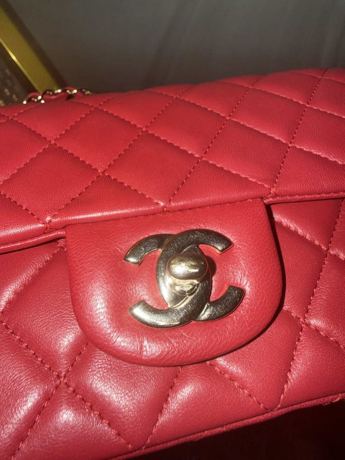 Chanel Red Chanel Mini Size ONE SIZE - 1 Thumbnail