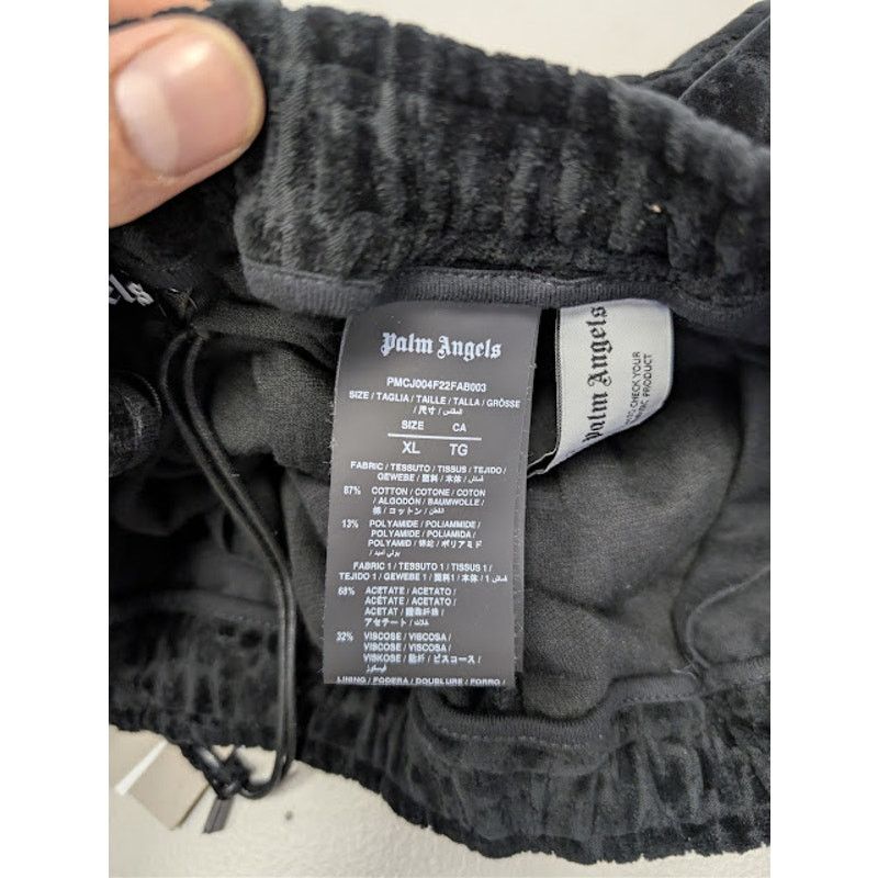 Palm Angels o1rshd1 Tuxedo Coco Track Pants in Black / White Size US 36 / EU 52 - 19 Thumbnail