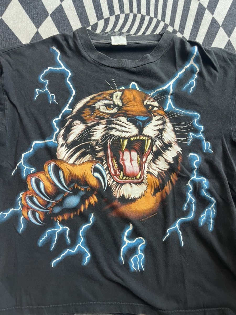 Vintage Vintage AMERICAN THUNDER TIGER 90’s Sunrise Sportswear Size US XL / EU 56 / 4 - 12 Thumbnail