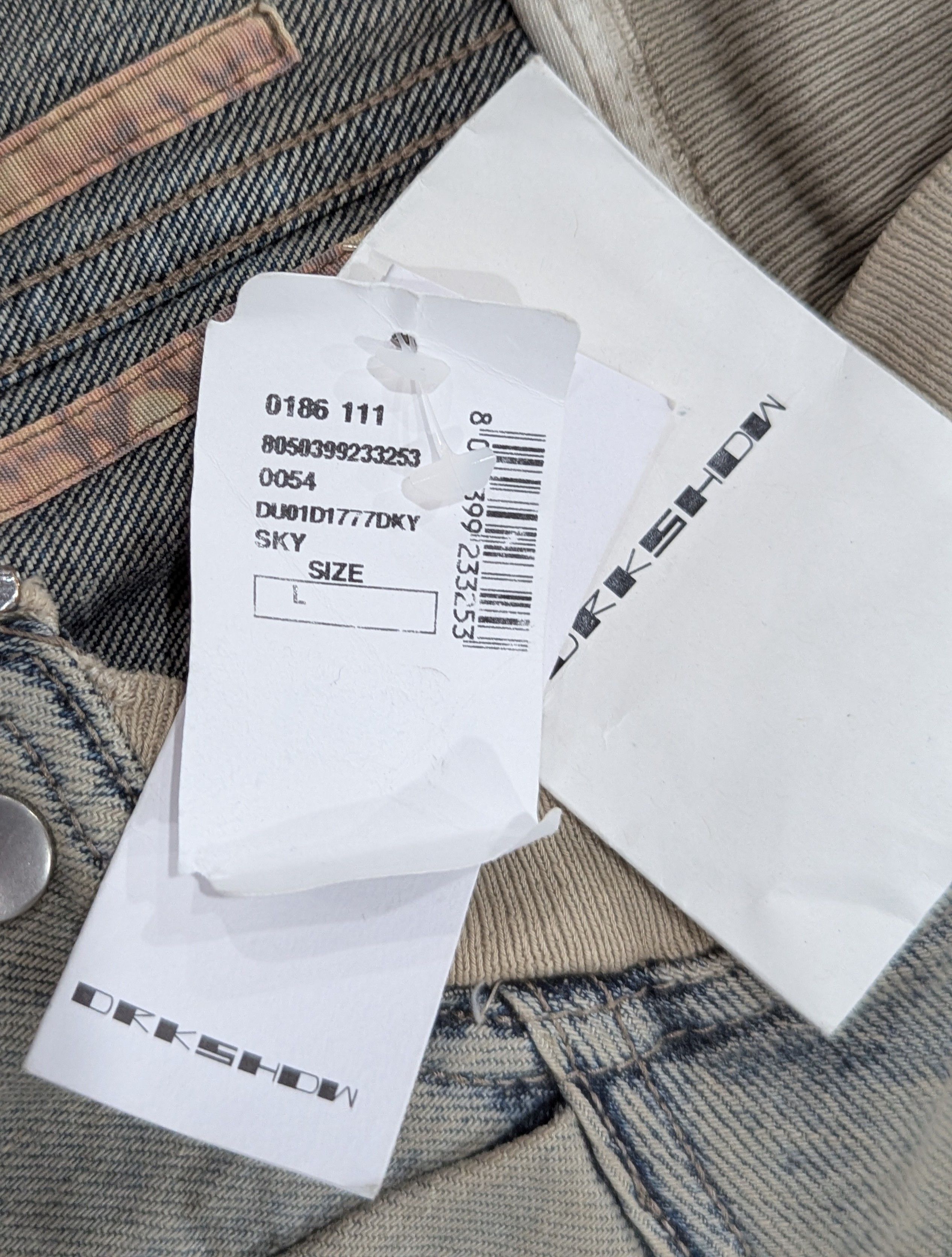 DRKSHDW Rick Owens Sphinx Bomber Jacket Sky Large