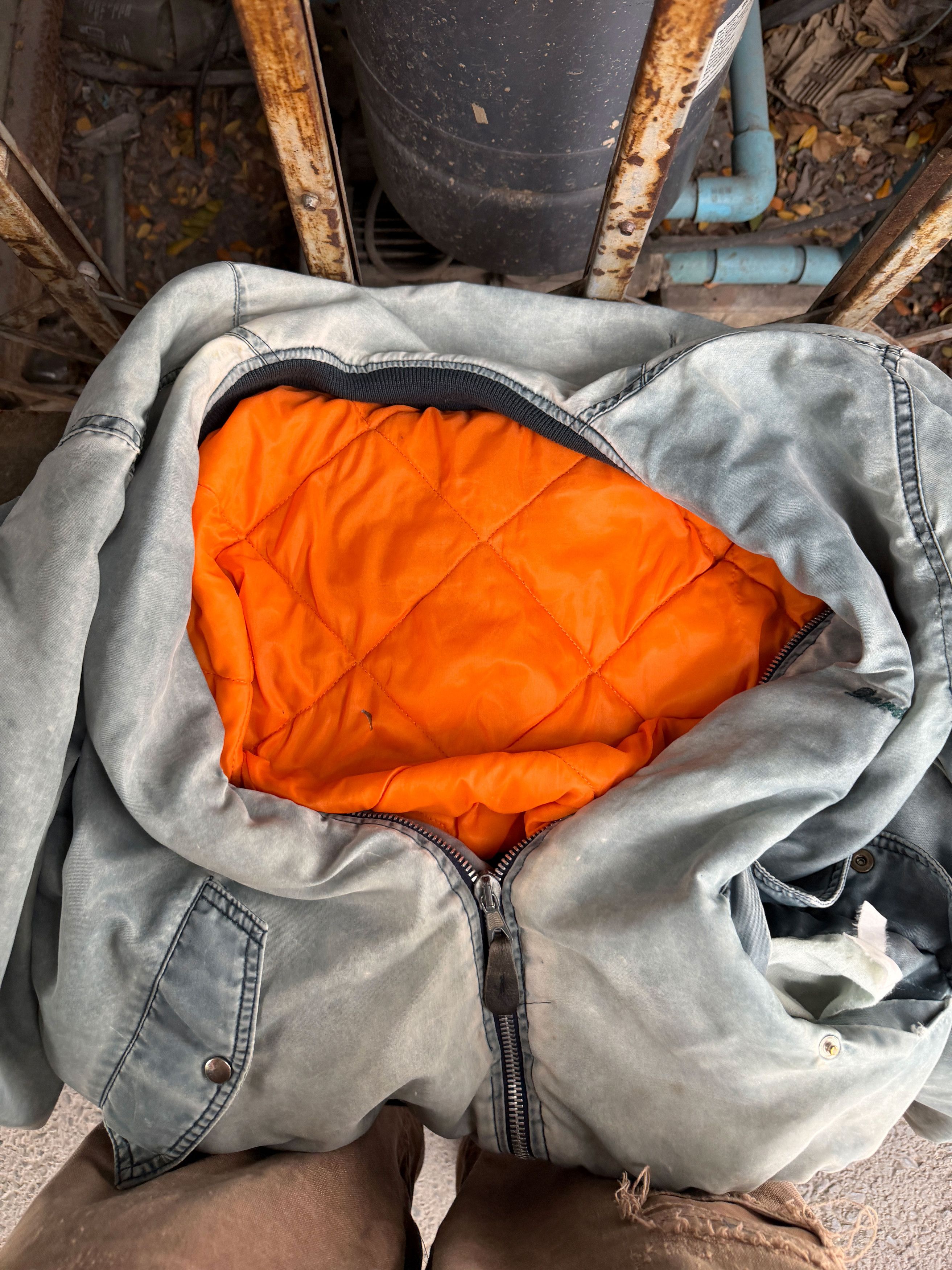 Alpha Industries Sun Faded MA-1 Bomber Jacket Size US L / EU 52-54 / 3 - 14 Thumbnail