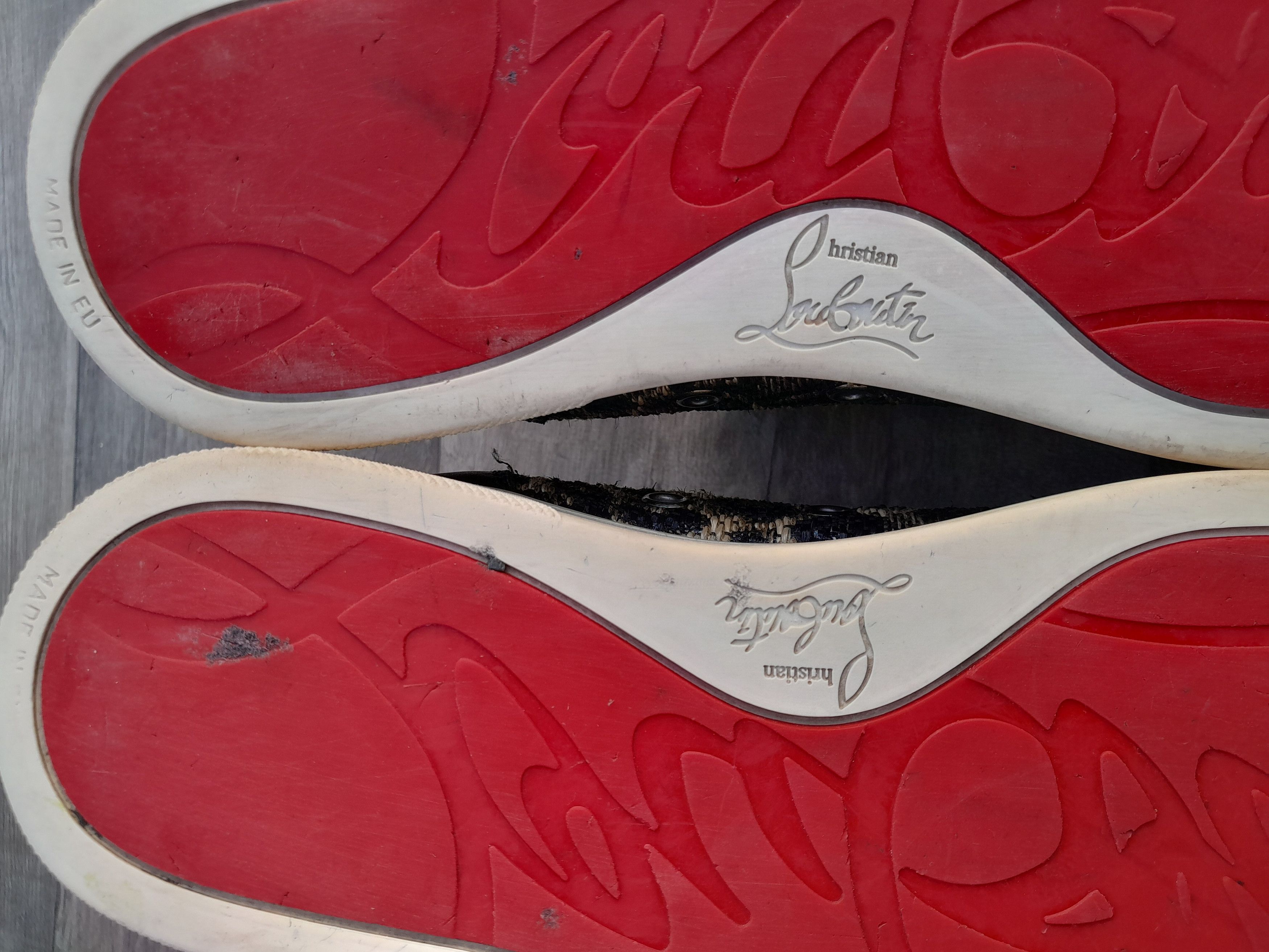 Christian Louboutin Rare Mens Christian Louboutin Leopard Sneakers! Size US 8.5 / EU 41-42 - 7 Thumbnail