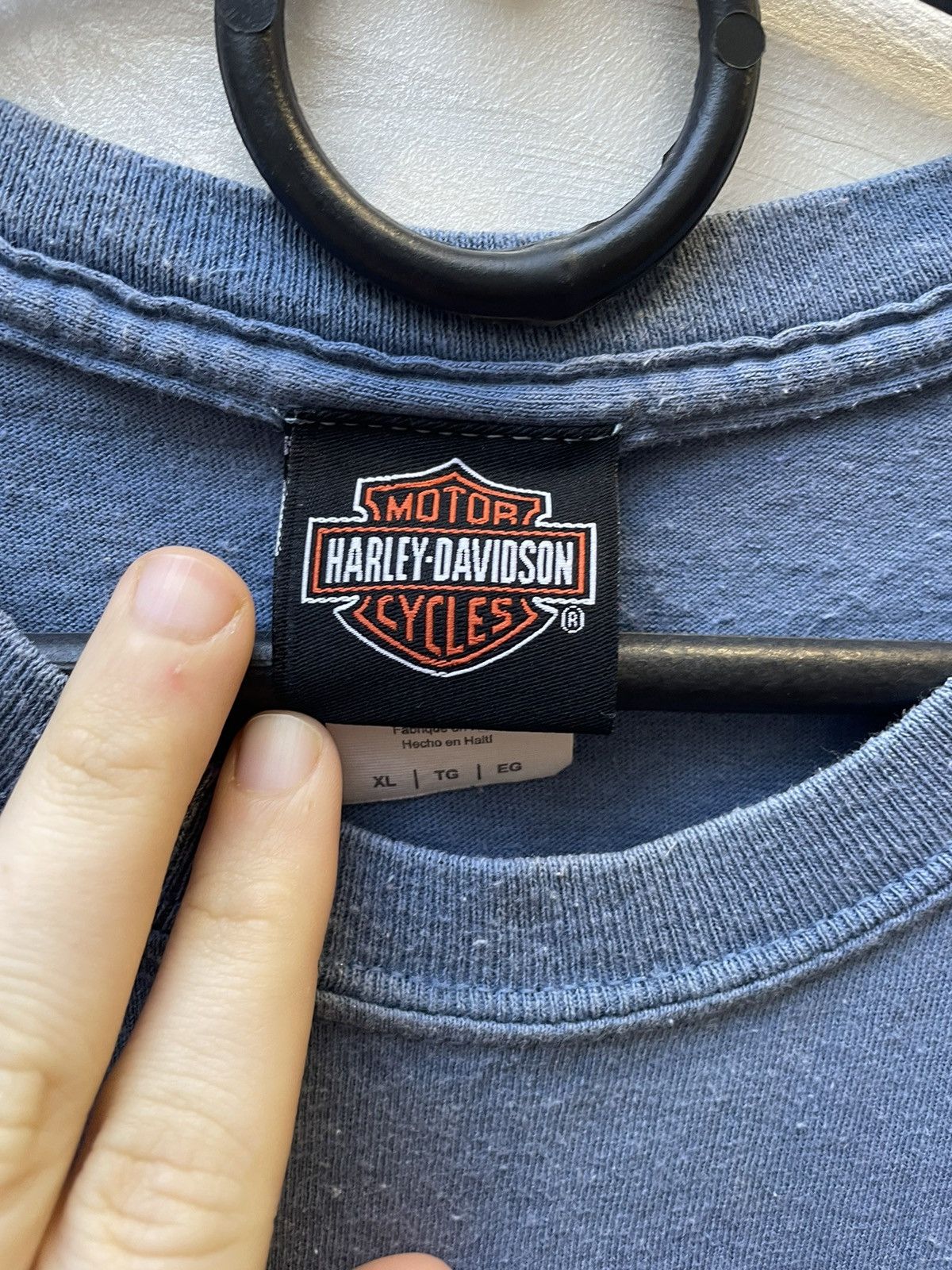 Harley Davidson × Vintage Vintage Harley Davidson shirt moto Size US XL / EU 56 / 4 - 4 Thumbnail
