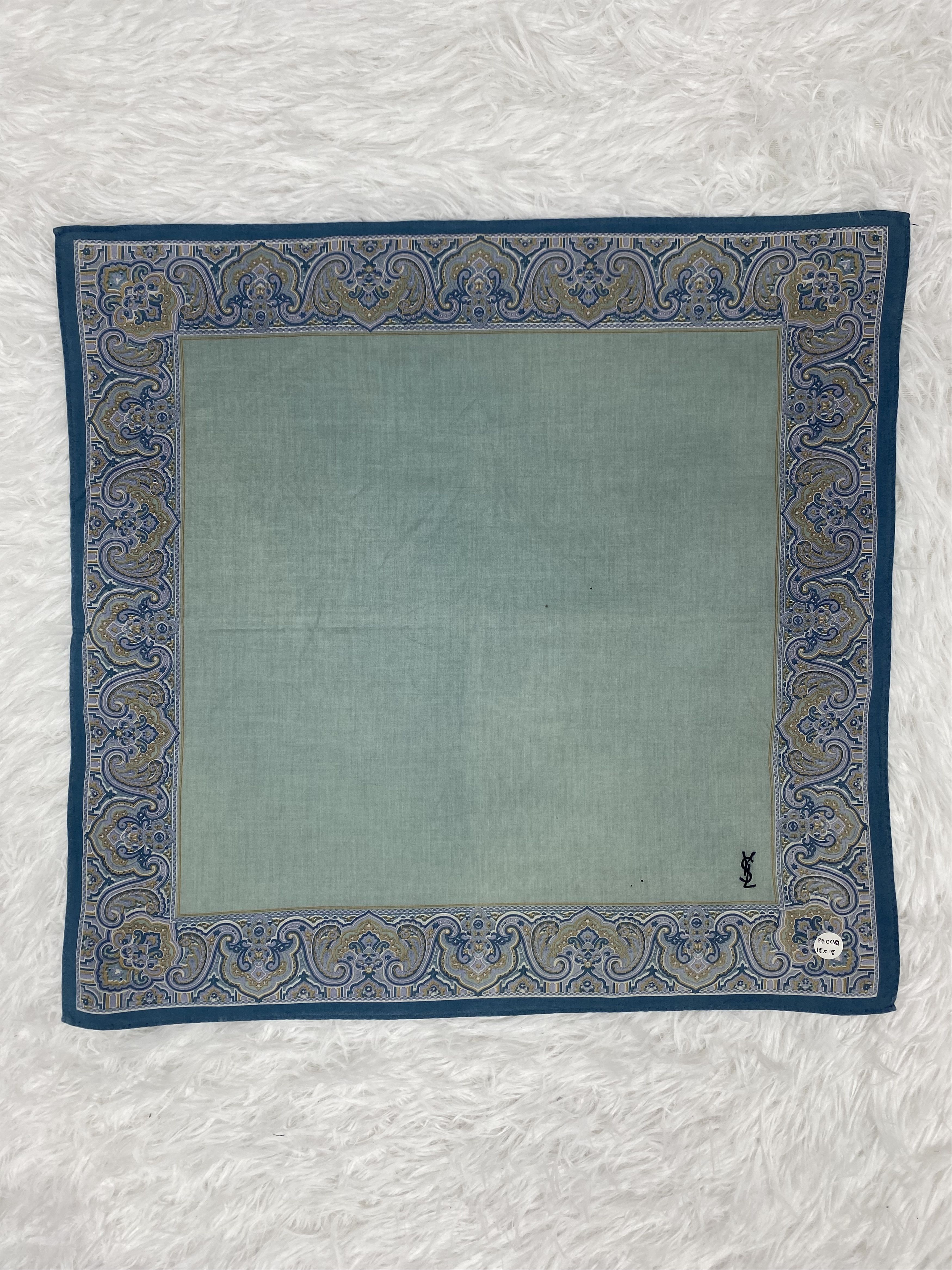 Vintage × Yves Saint Laurent Vintage Yves Saint Lauren Handkerchief PH0081 Size ONE SIZE - 3 Thumbnail