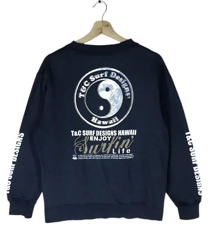 Vintage Vintage T&C Surf Design Sweatshirts Size US M / EU 48-50 / 2 - 2 Thumbnail