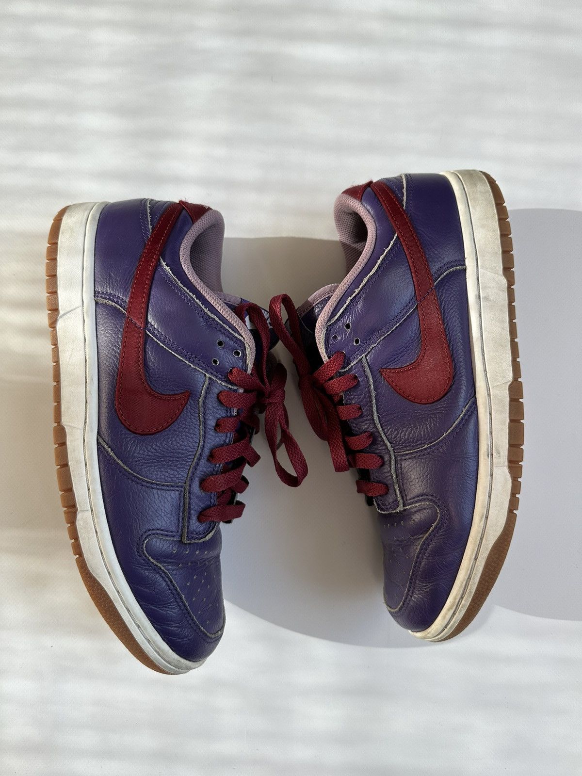 Nike Nike Dunk Low ID 2023 - Purple/Burgundy Size US 9 / EU 42 - 3 Thumbnail