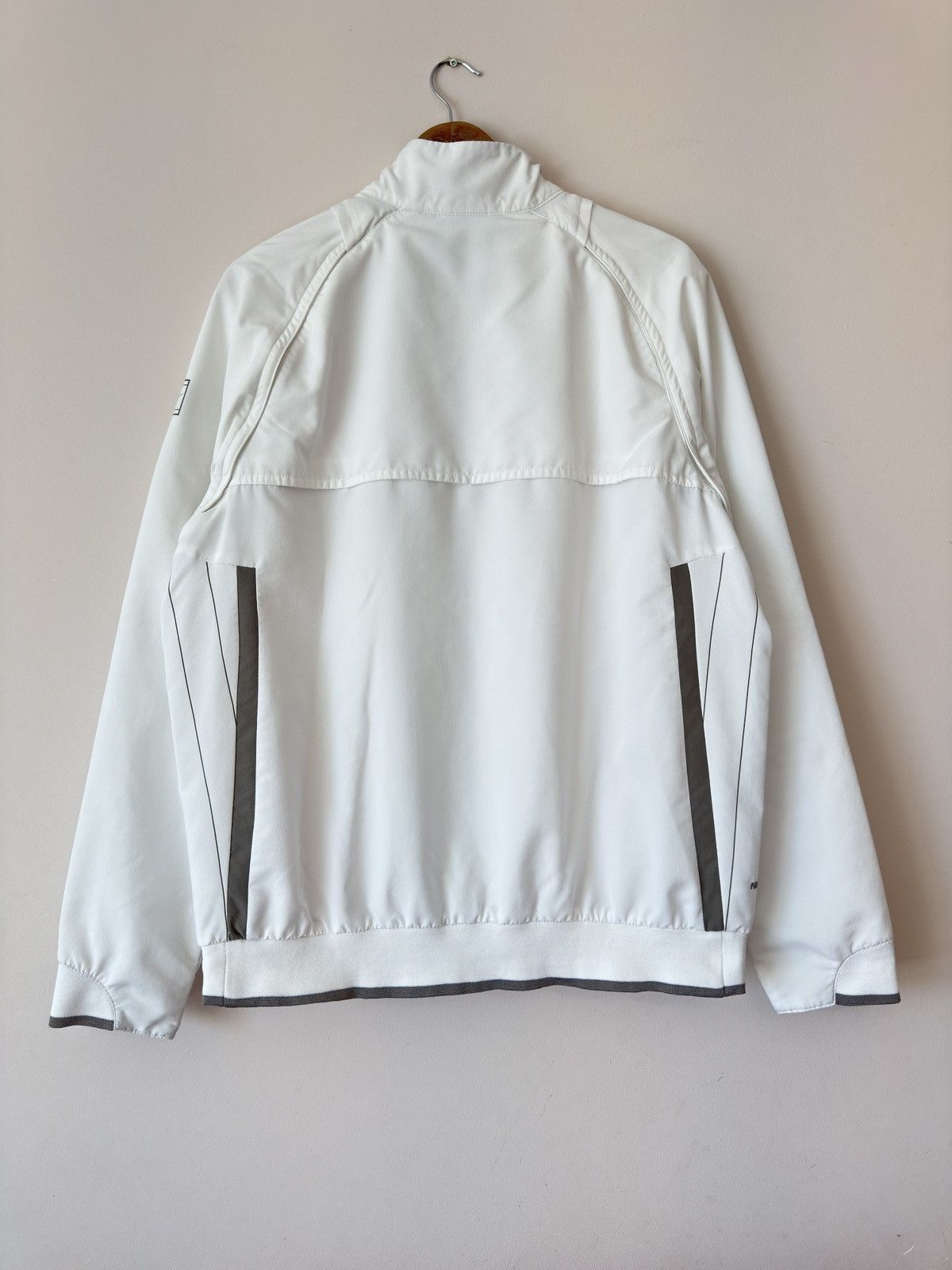 Nike Vintage Nike Zip Transformer Track Jacket White Tracksuit Size US L / EU 52-54 / 3 - 2 Thumbnail