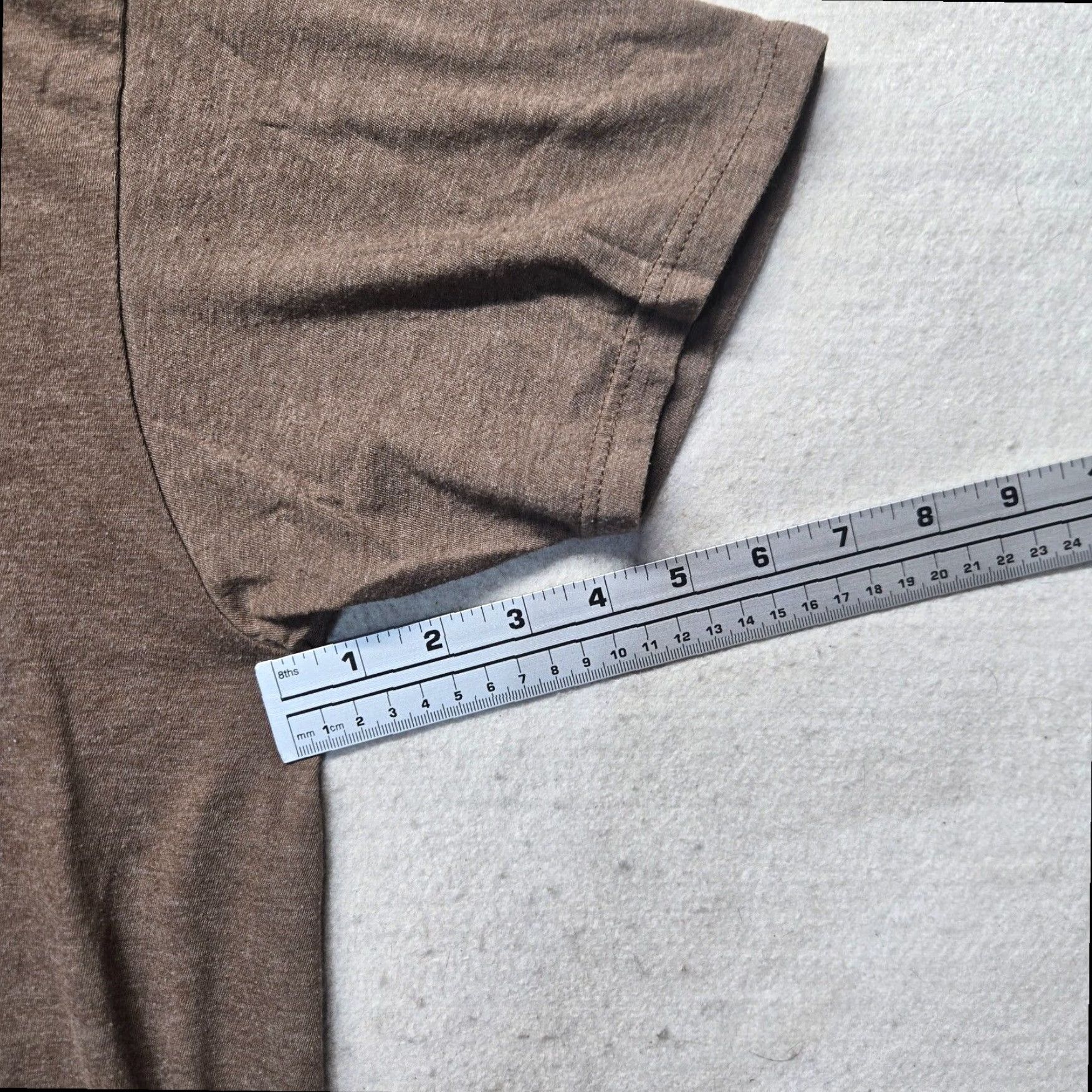 Tommy Hilfiger Tommy Hilfiger Gray Adult Men's Large Short Sleeve Tee Shirt Size US 33 - 5 Thumbnail