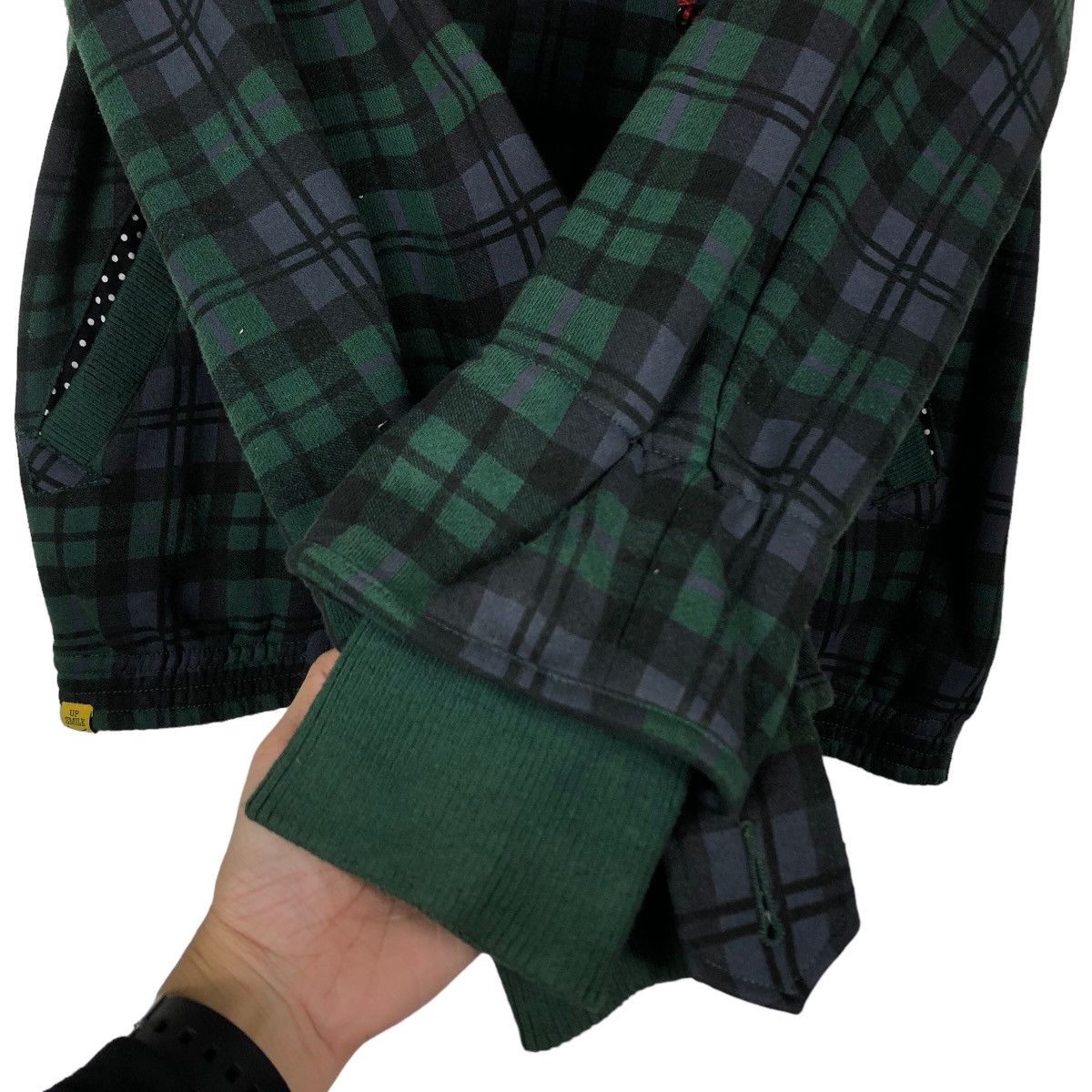 Japanese Brand 🔥Punk Design Tartan Design Up Smile Japan Jacket Kapital Size US L / EU 52-54 / 3 - 15 Thumbnail