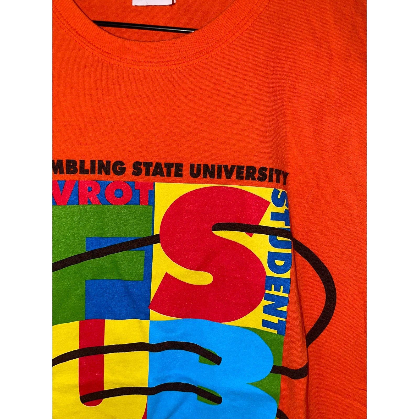 Gildan Grambling State University GSU Student Orange Shirt M Medium Size US M / EU 48-50 / 2 - 3 Thumbnail
