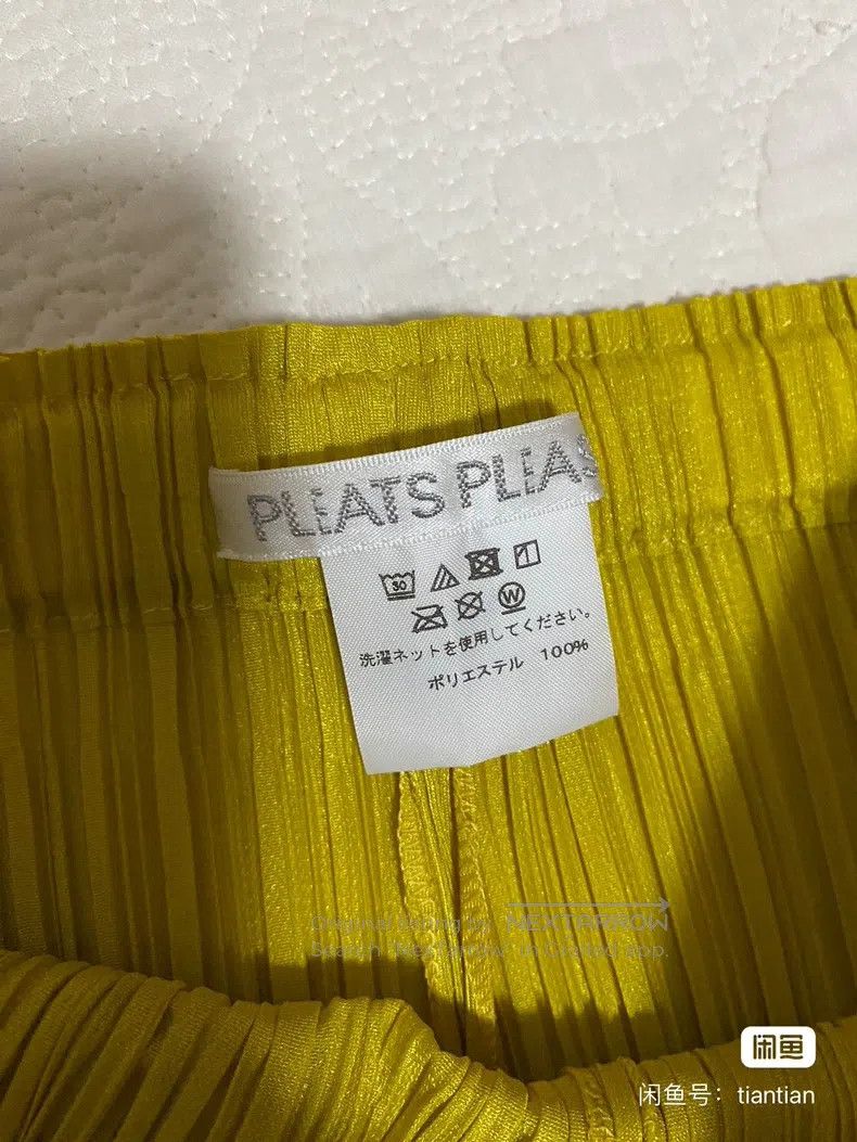Issey Miyake Issey Miyake Yellow Pants Size 25" / US 0 / IT 36 - 3 Thumbnail