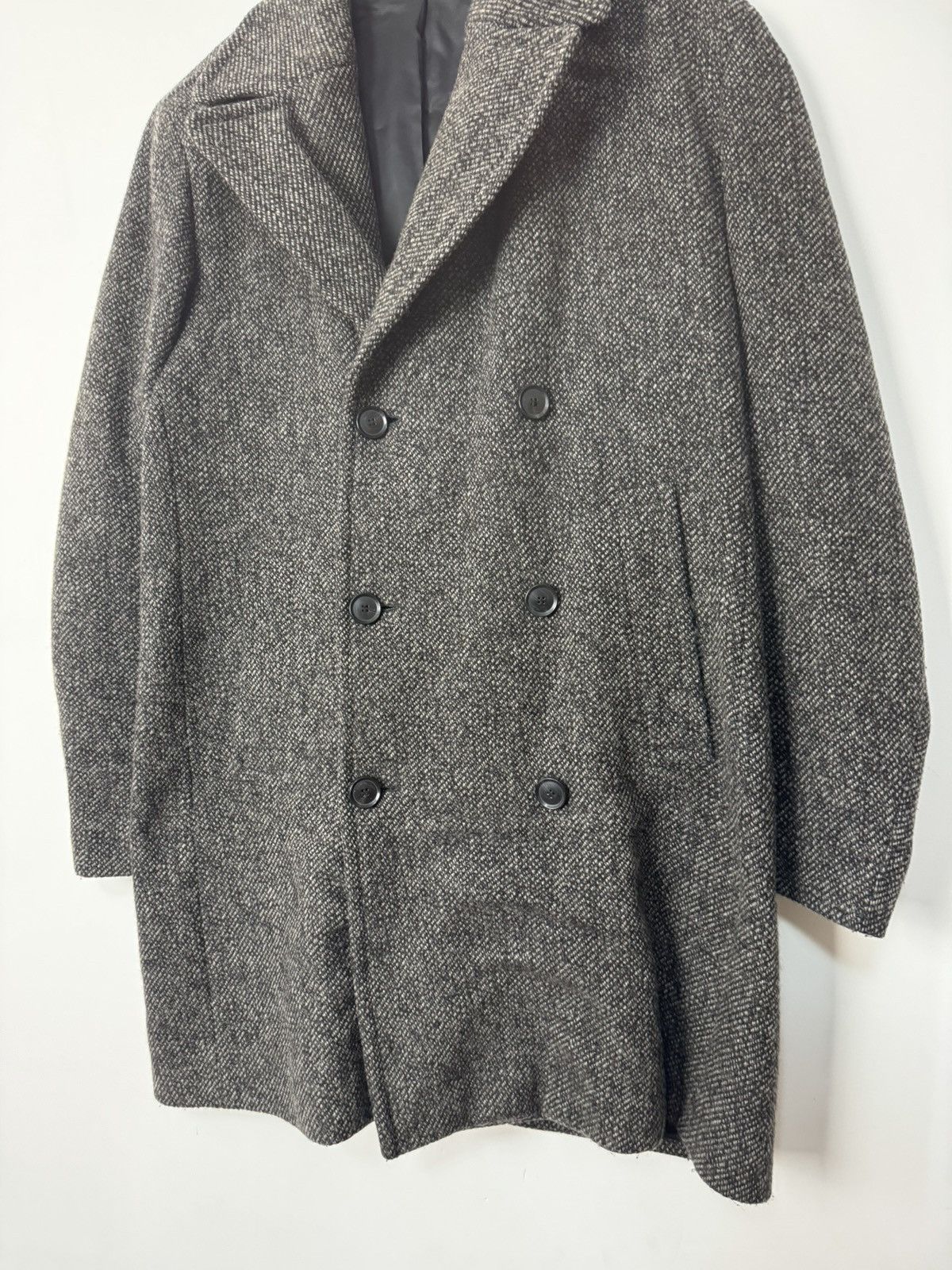 Hugo Boss Hugo Boss Cashmere Wool Double Breasted Coat Size US L / EU 52-54 / 3 - 13 Thumbnail