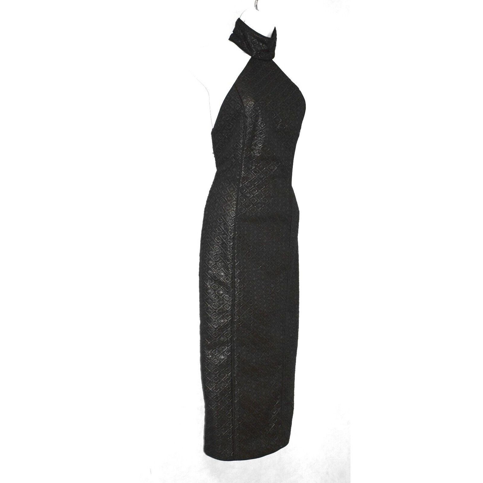Other MISHA COLLECTION W/Straps Halter Neck Sparkling Midi Dress M Size M / US 6-8 / IT 42-44 - 2 Thumbnail