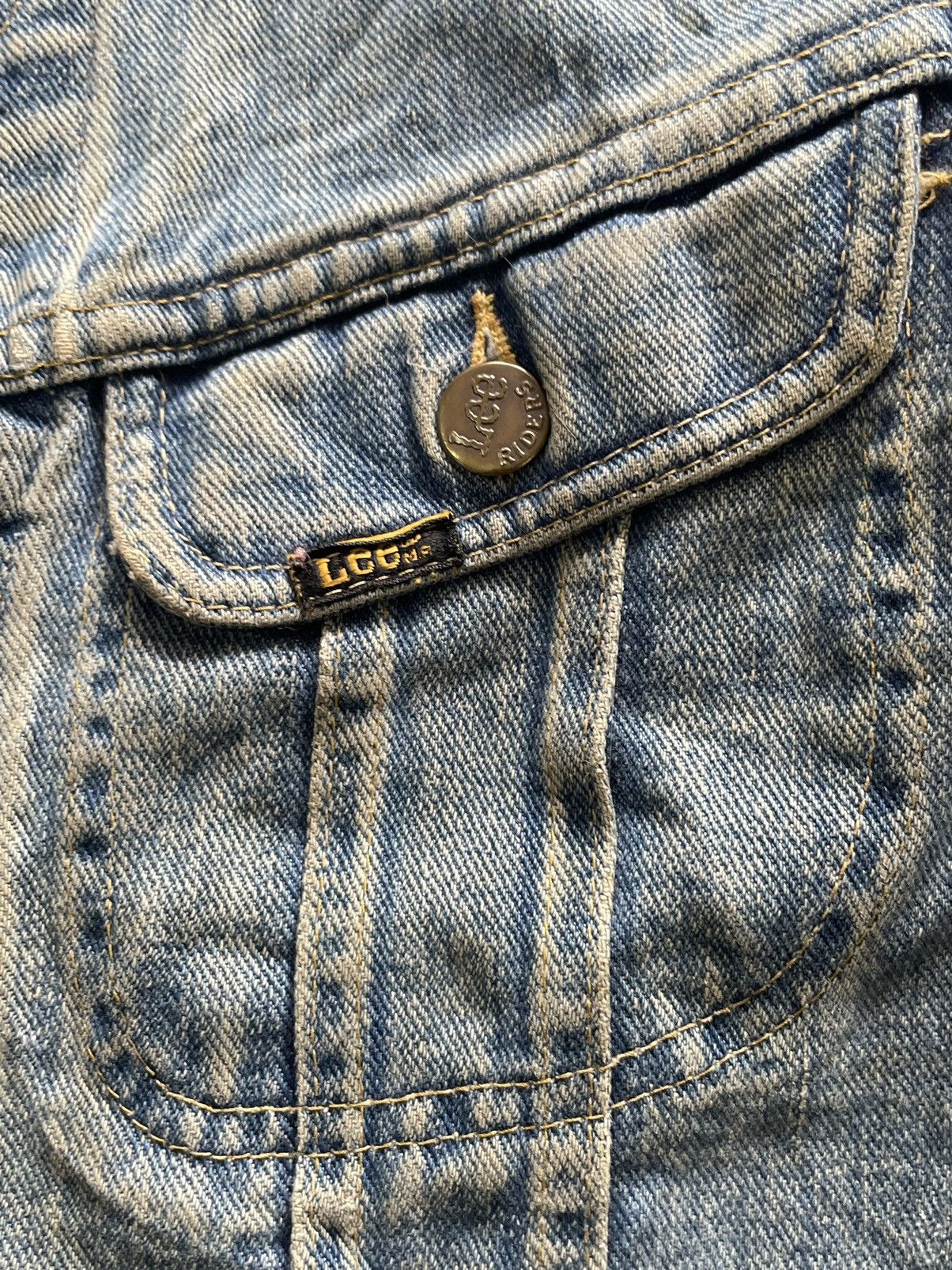 Lee Vintage 80’s Lee Riders Denim Jacket Size US S / EU 44-46 / 1 - 10 Thumbnail