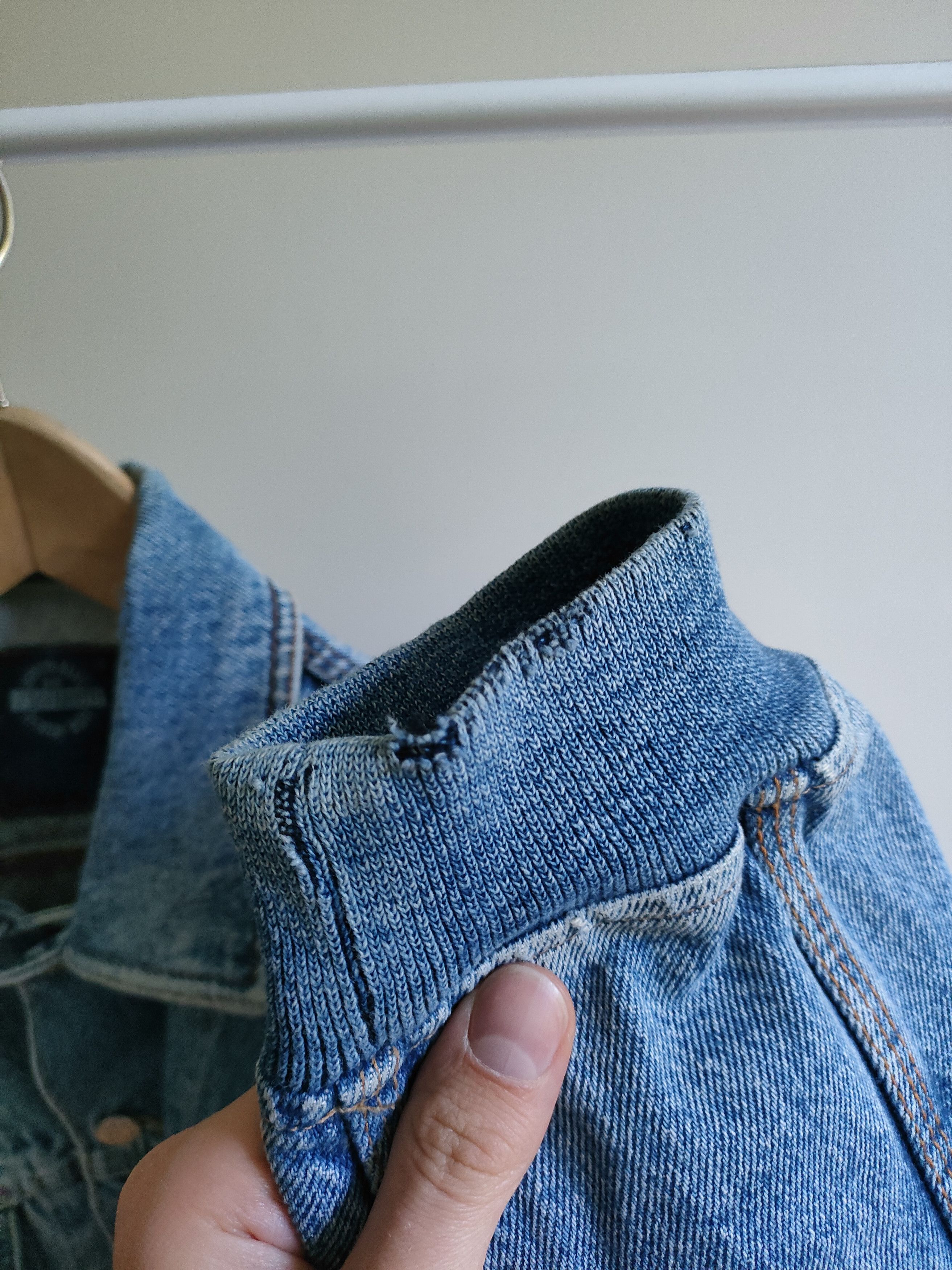 Jimmy Taverniti J.Taverniti Heavy Denim Jacket With Elastic Cuffs and Hem Size US L / EU 52-54 / 3 - 10 Thumbnail