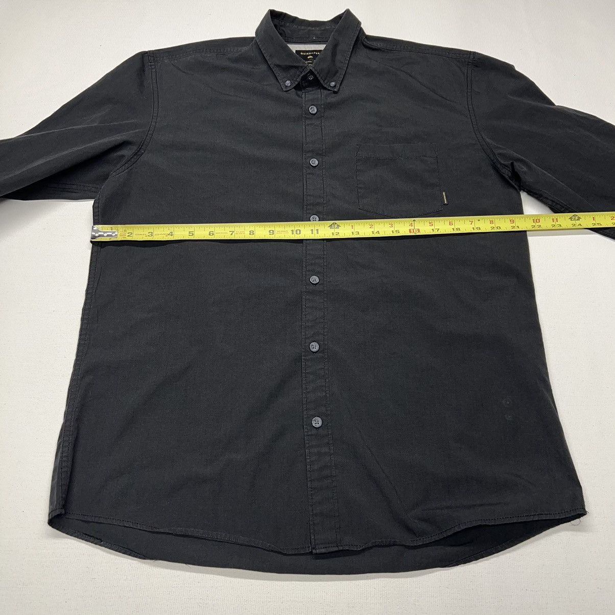 Quiksilver Quiksilver Button Down Shirt Black Modern Fit Long Sleeve Size US L / EU 52-54 / 3 - 18 Thumbnail