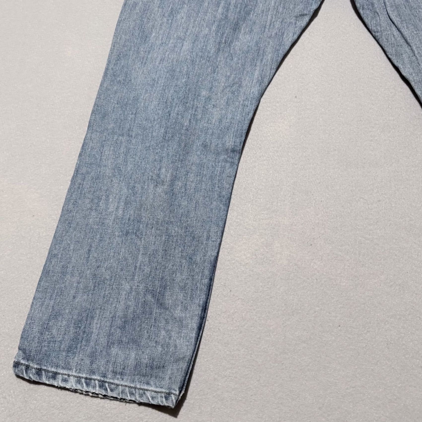 Lee Lee Jeans Jeans Men Distressed Light Wash 5-Pocket Classic Straight Fit 38x29 Blue Size US 38 / EU 54 - 7 Thumbnail