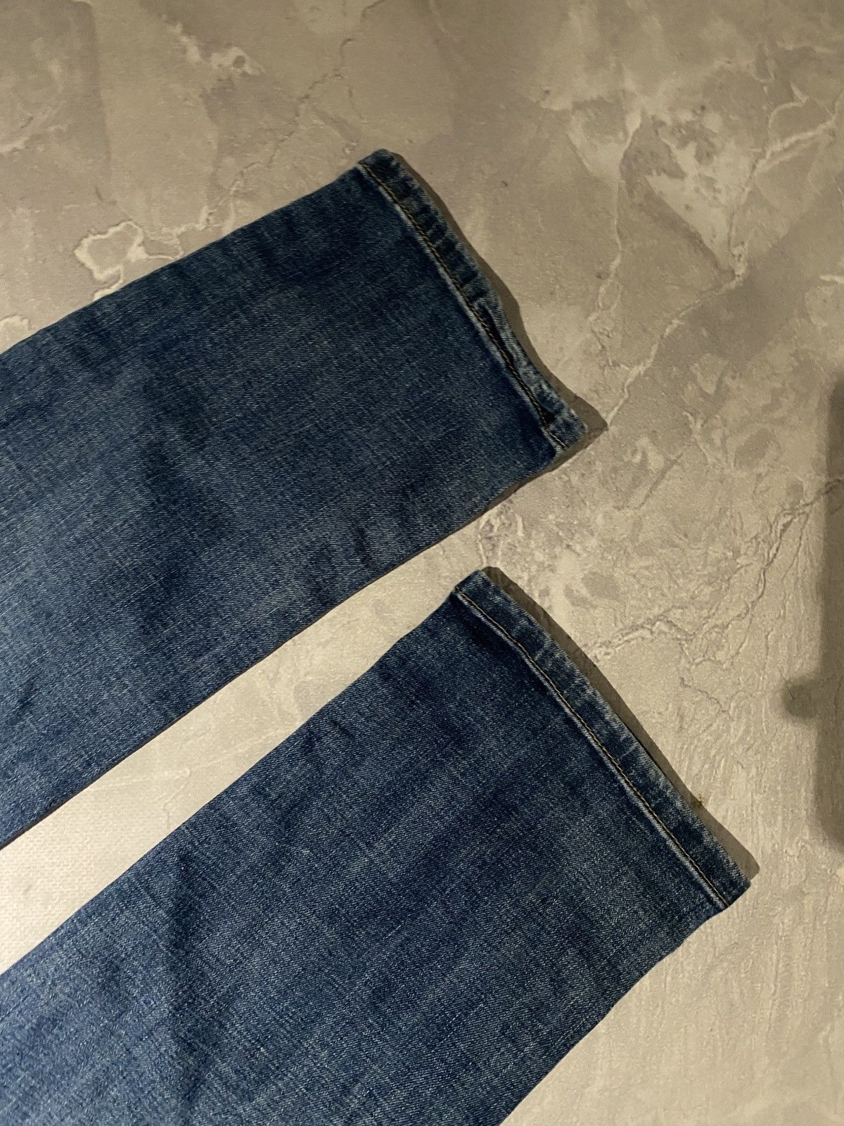 Japanese Brand Rare Avan Heavy Distressed Denim / Statement Wash / Y2K 90s Size US 31 - 7 Thumbnail