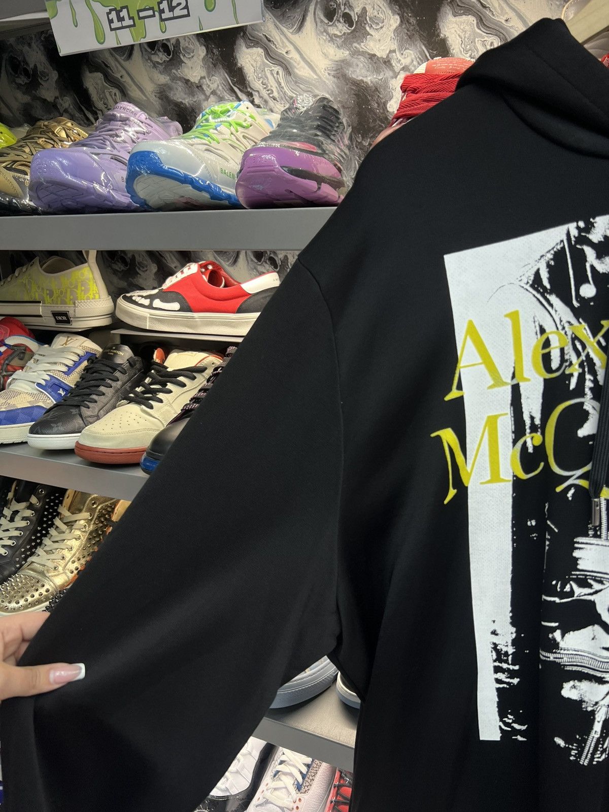 Alexander McQueen Alexander McQueen Hoodie Size US XL / EU 56 / 4 - 4 Thumbnail