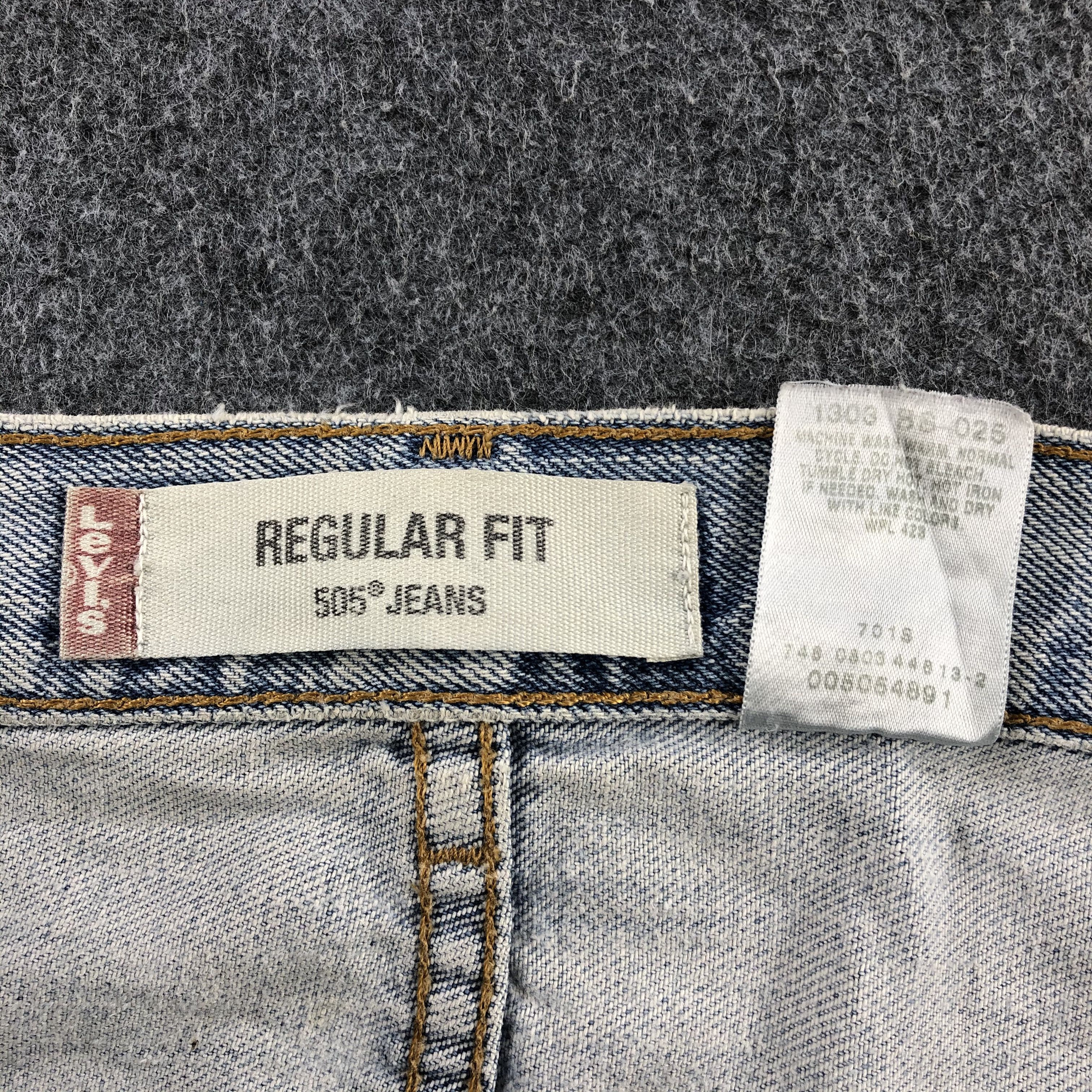Levi's Vintage Levis Jeans Lot 505 Light Washed Denim-J1011 Size US 32 / EU 48 - 11 Thumbnail
