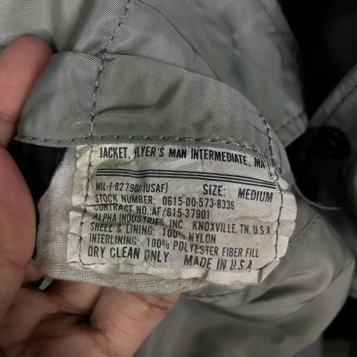 Vintage 🔥VINTAGE REVERSIBLE MA-1 BOMBER JACKET ALPHA INDUSTRIES Size US M / EU 48-50 / 2 - 24 Thumbnail