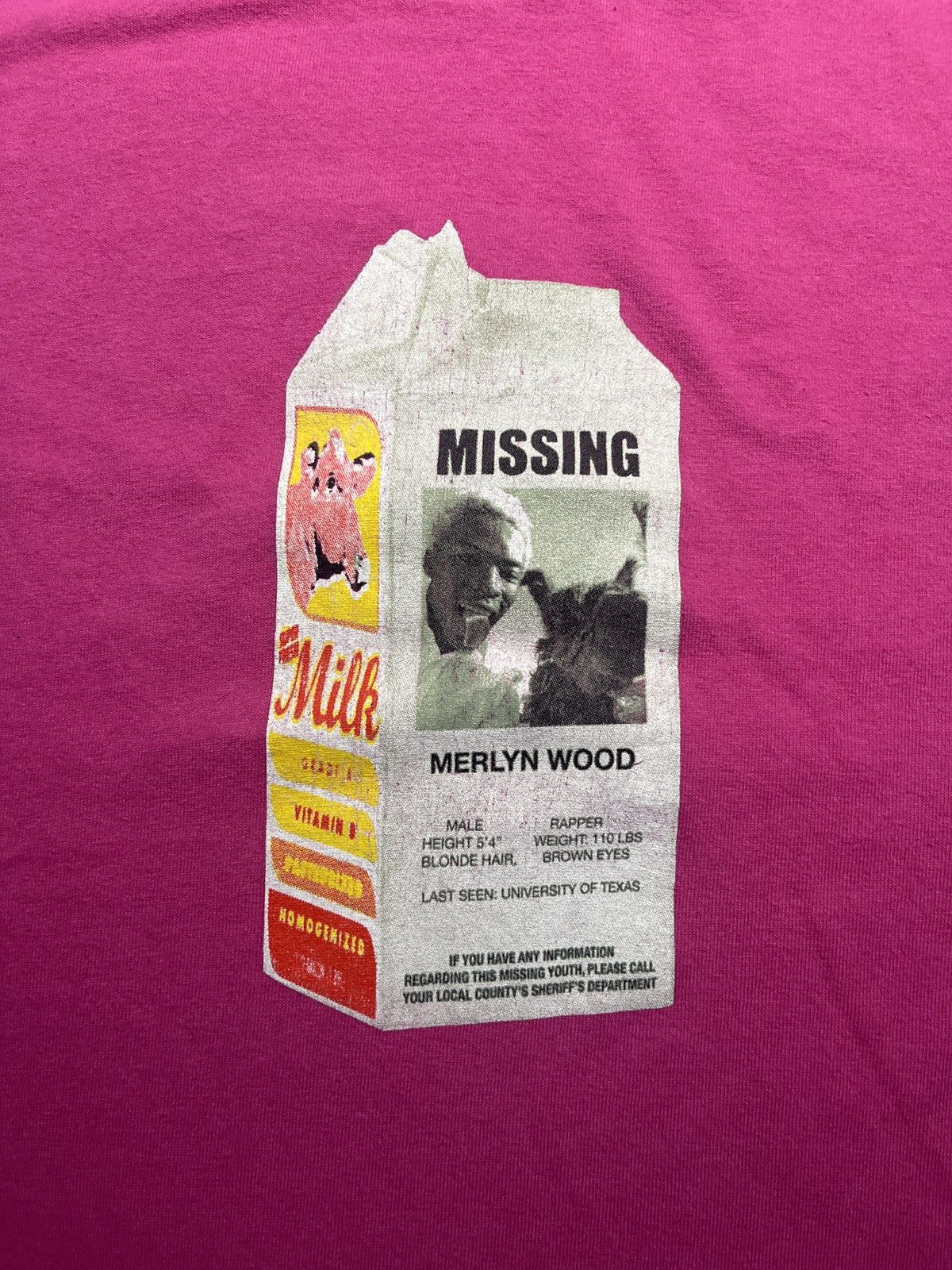 Brockhampton RARE 2017 Brockhampton MISSING - Merlyn Wood T-Shirt Size L Size US L / EU 52-54 / 3 - 2 Thumbnail