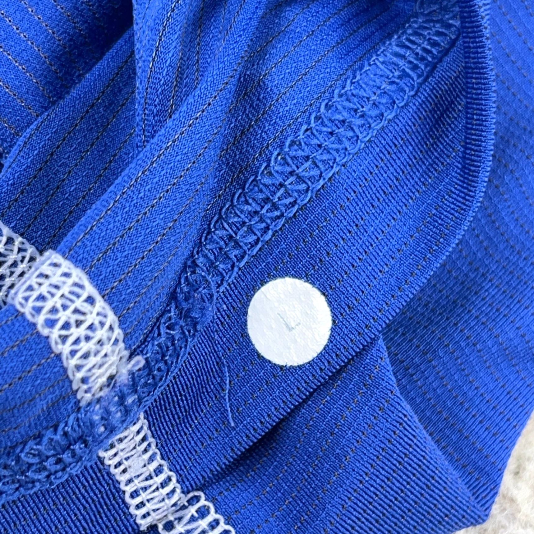 Lululemon Lululemon Shirt Men Large Royal Blue Tee V Neck Performance Run Training Gym | T-Shirt | Mens | L | Blue | 90s? Size US L / EU 52-54 / 3 - 4 Thumbnail