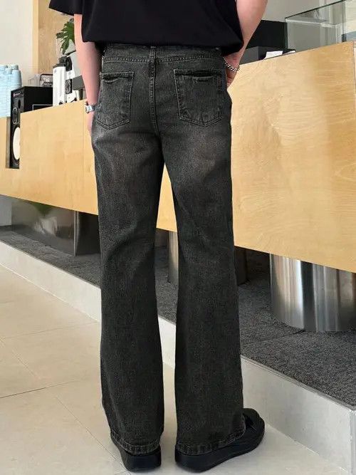 Jean RETRO vintage 90s daily jeans pants Size US 34 / EU 50 - 4 Thumbnail