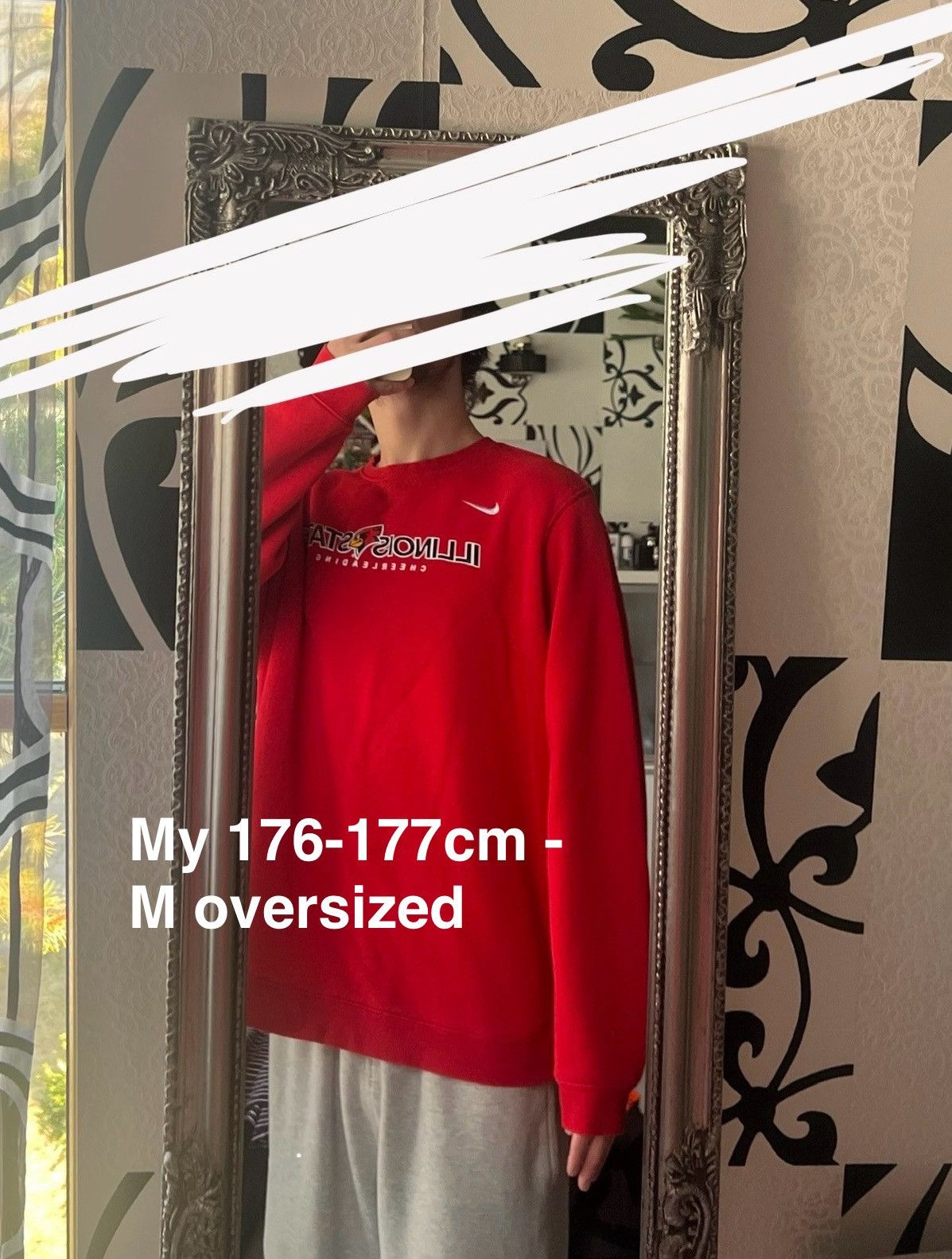 Nike Offers🤝Nike Vintage Sweatshirt (M-L)✨ Size US L / EU 52-54 / 3 - 3 Thumbnail