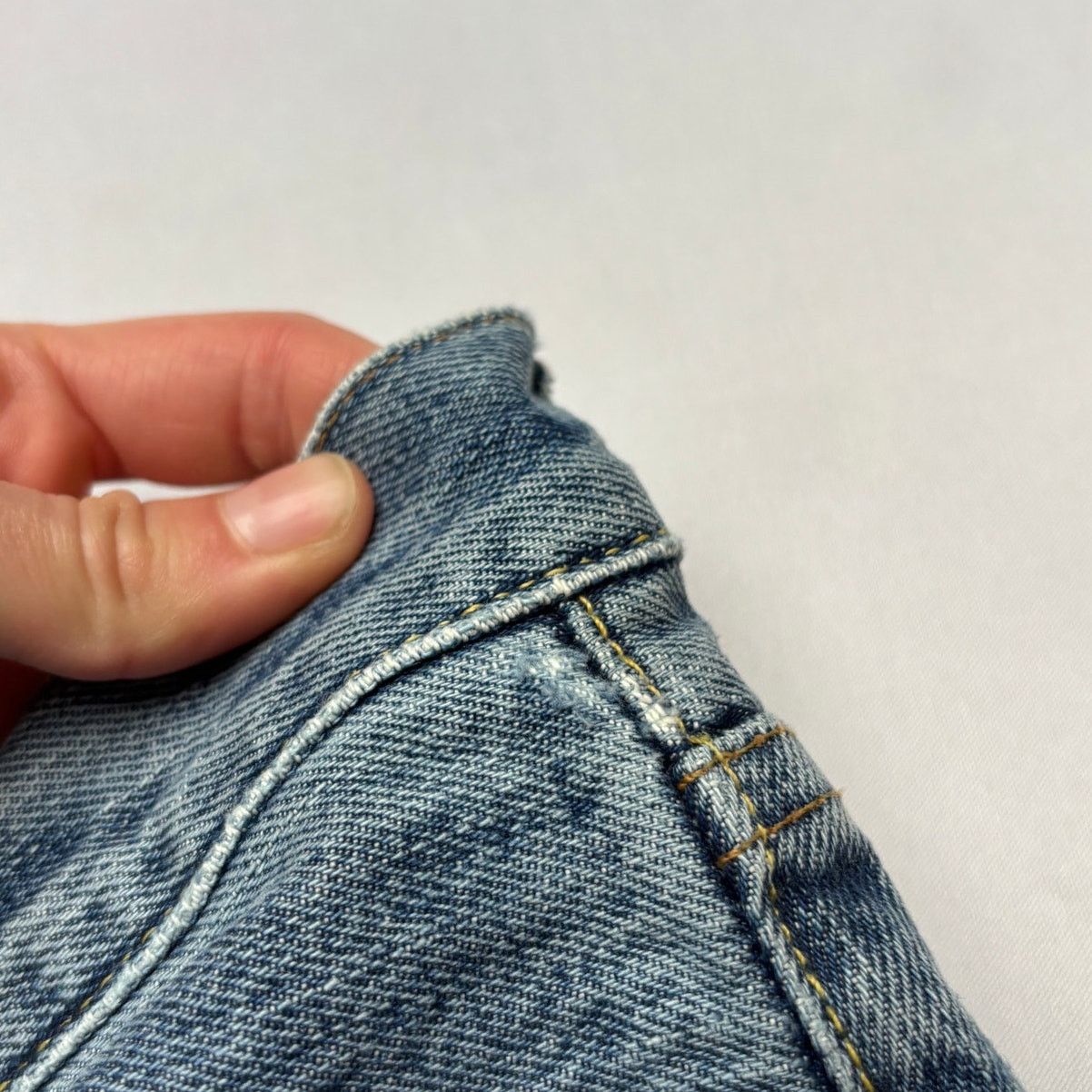 Sid Mashburn $175 Sid Mashburn Slim Straight Jeans 32x30 Made in USA Size US 32 / EU 48 - 9 Thumbnail