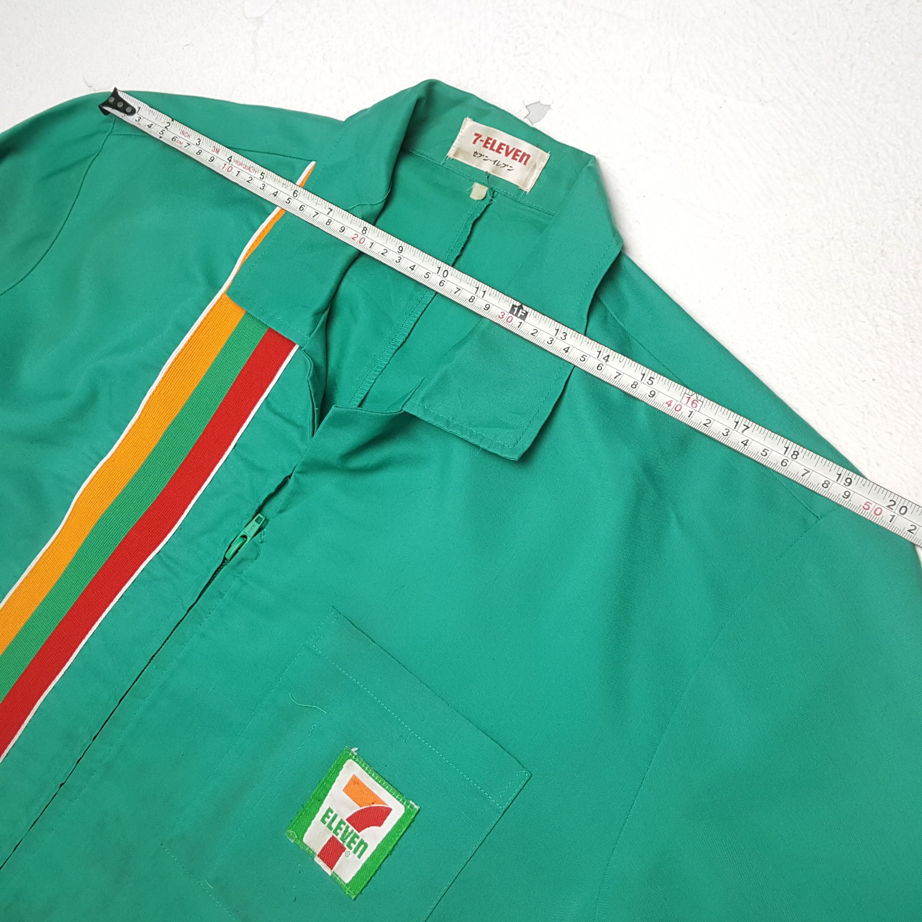 Japanese Brand × Vintage Vintage 7-ELEVEn Japanese Workers Uniform Shirt Jacket Size US L / EU 52-54 / 3 - 4 Thumbnail